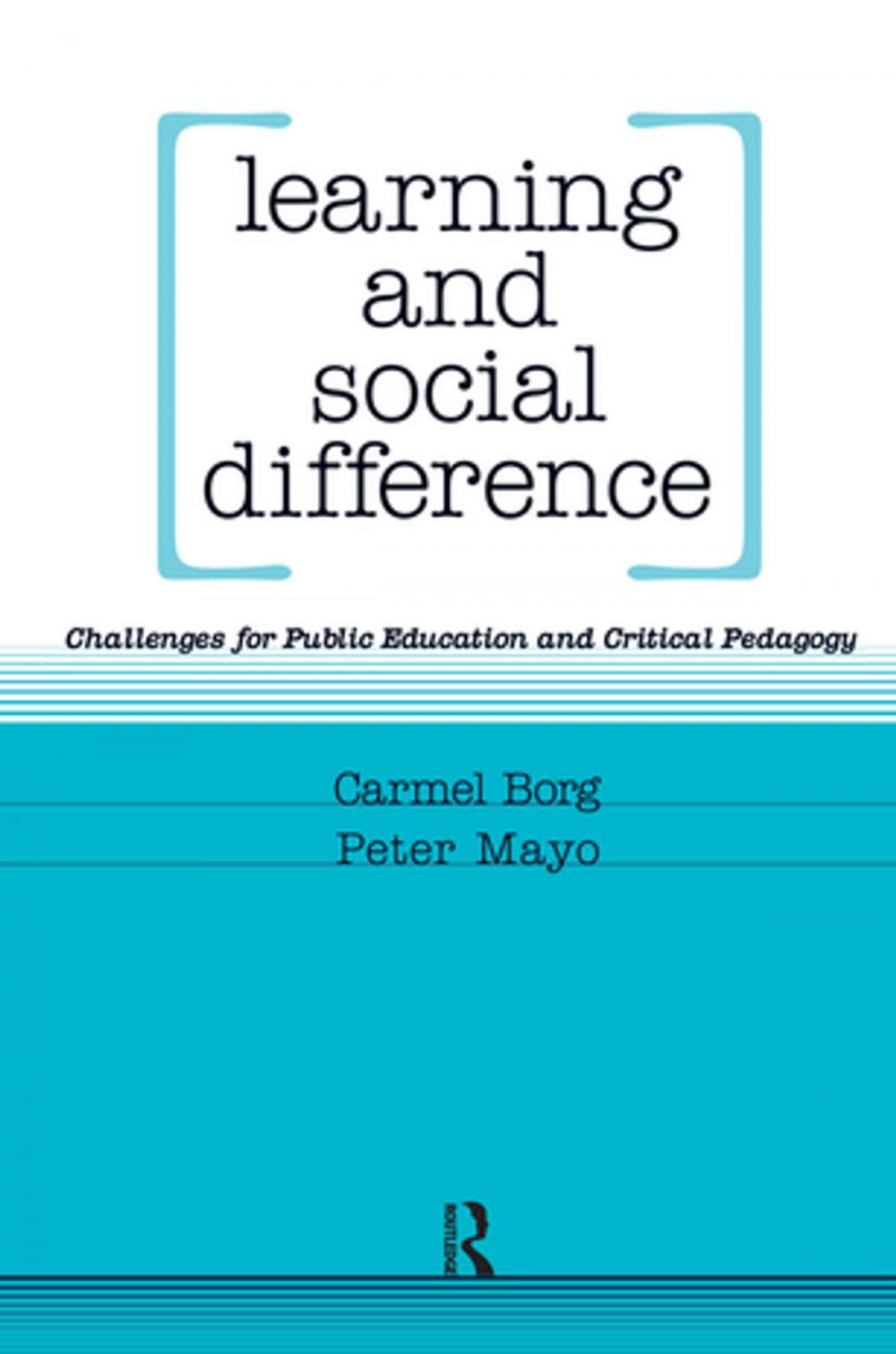 Big bigCover of Learning and Social Difference