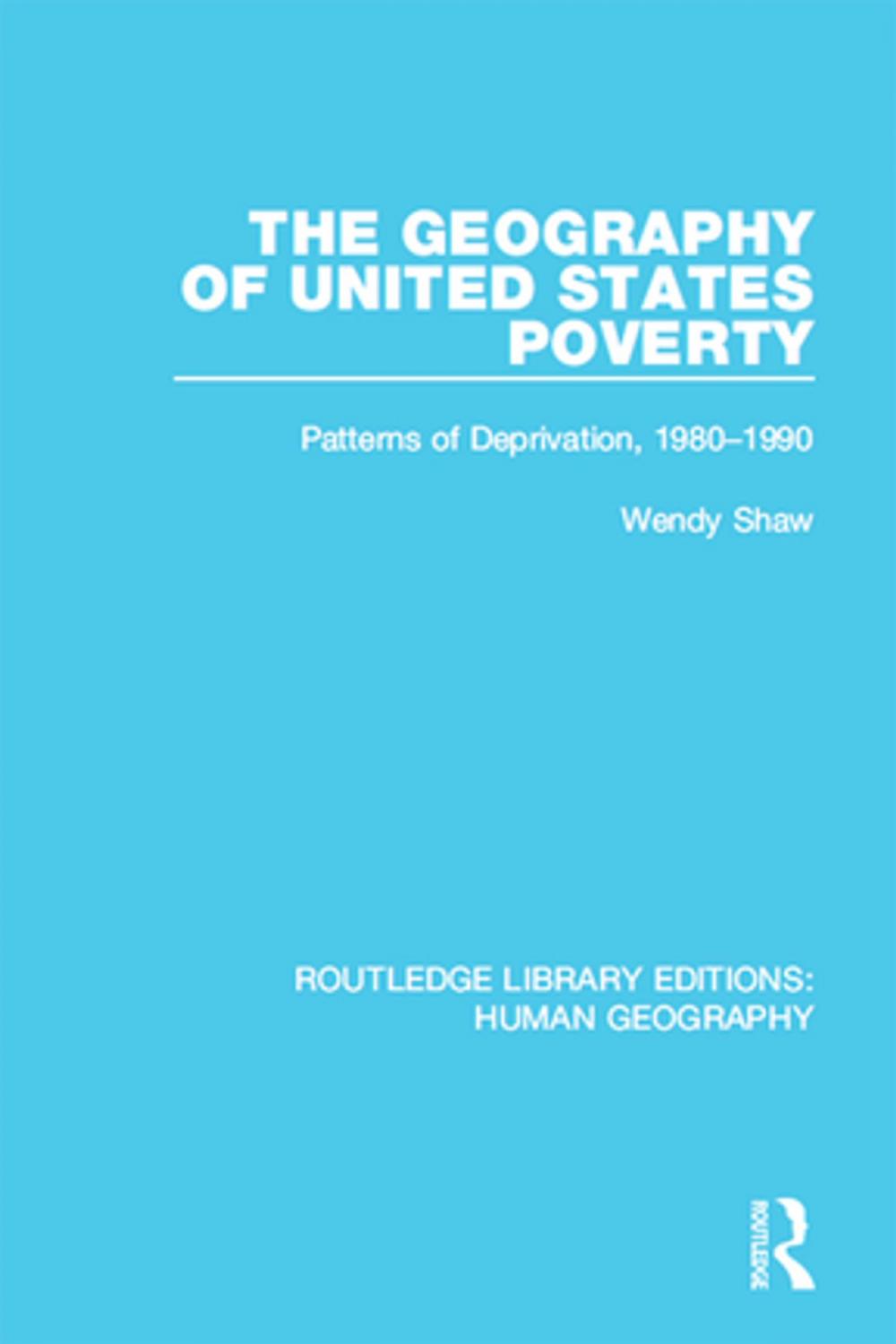 Big bigCover of The Geography of United States Poverty