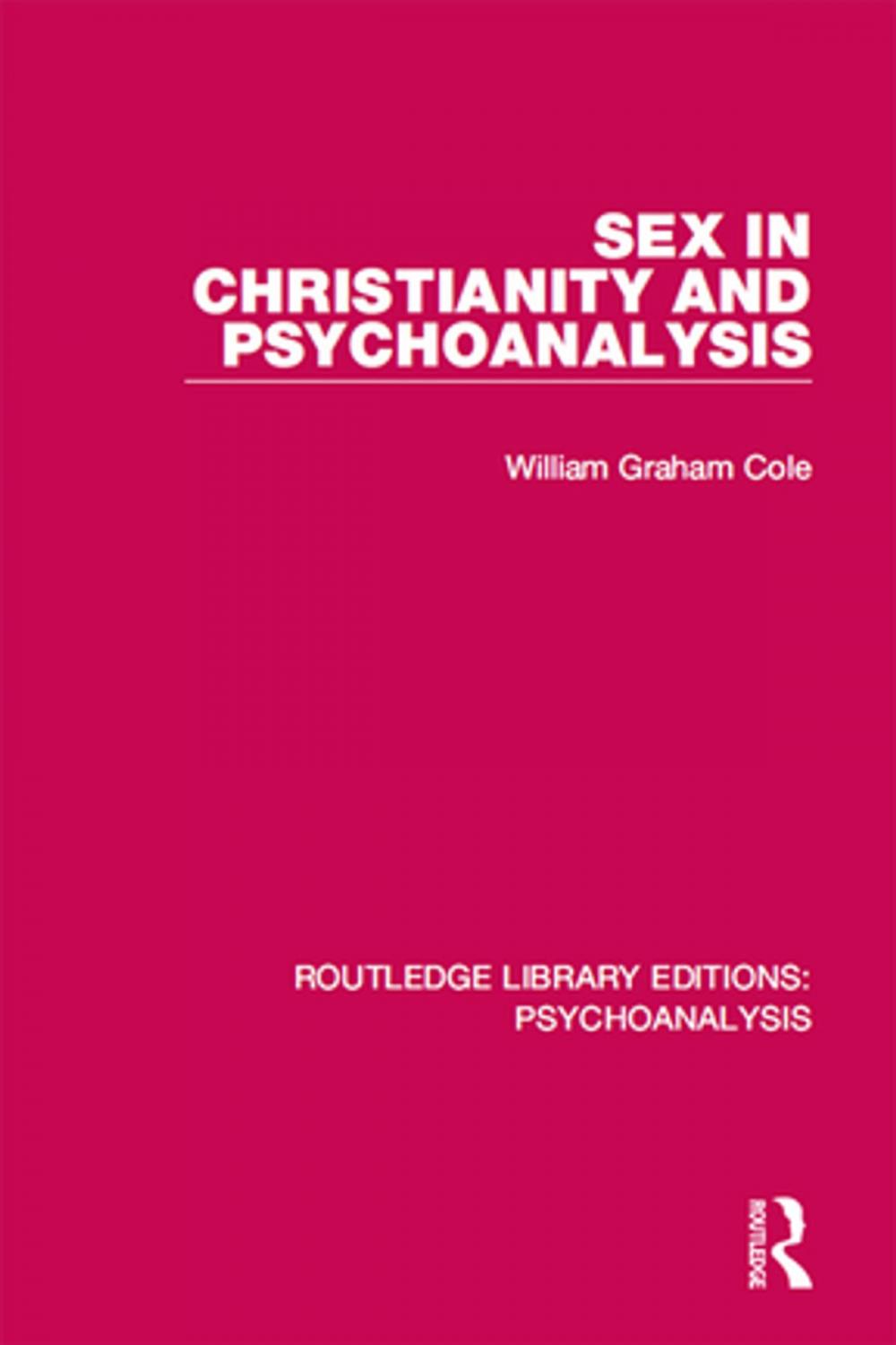 Big bigCover of Sex in Christianity and Psychoanalysis