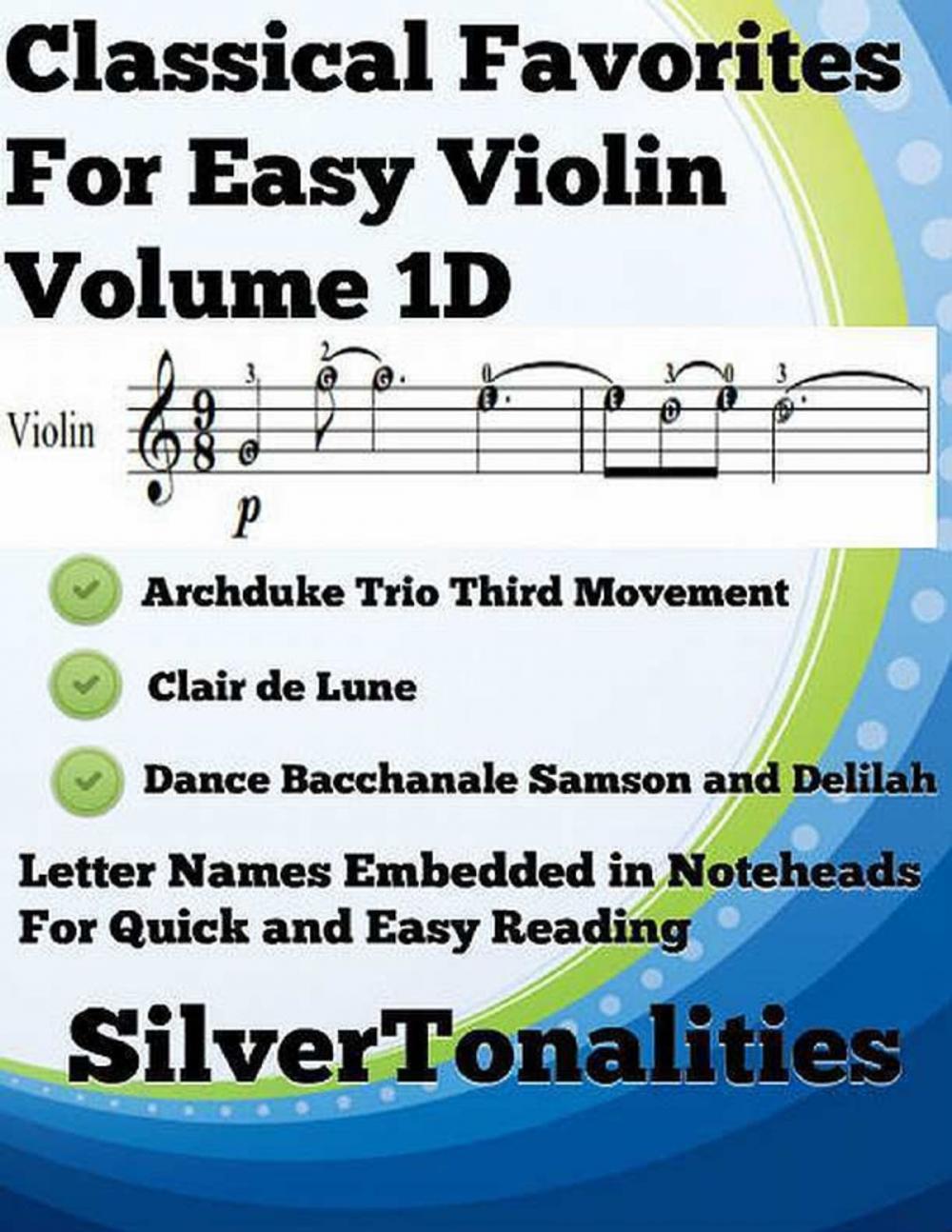 Big bigCover of Classical Favorites for Easy Violin Volume 1 D