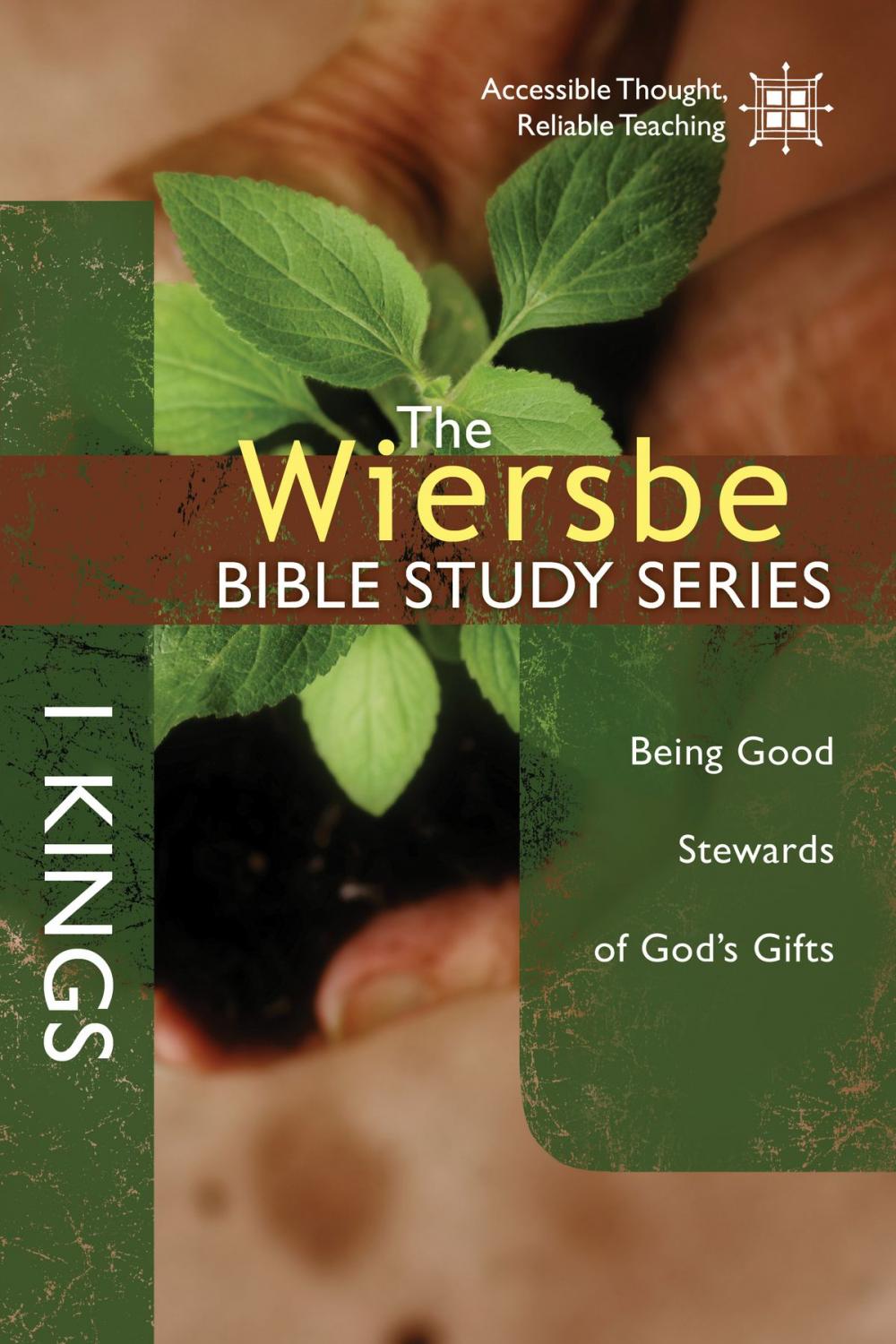 Big bigCover of The Wiersbe Bible Study Series: 1 Kings