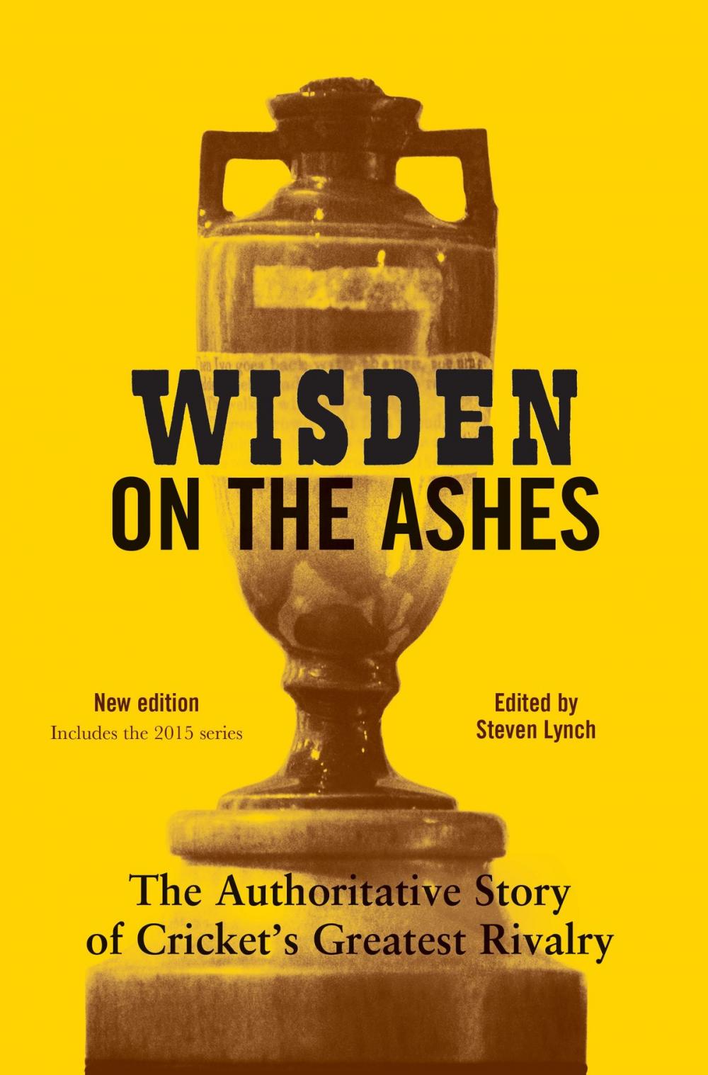 Big bigCover of Wisden on the Ashes