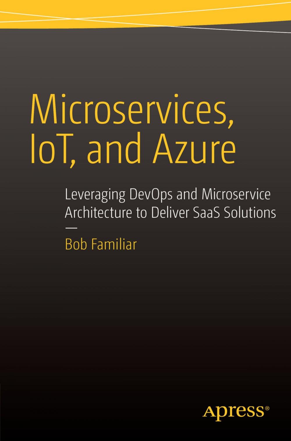 Big bigCover of Microservices, IoT and Azure