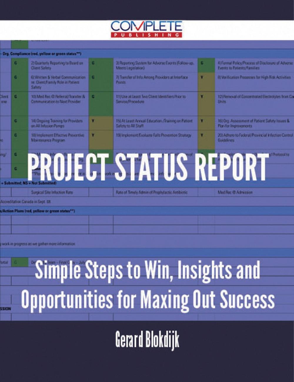 Big bigCover of Project Status Report - Simple Steps to Win, Insights and Opportunities for Maxing Out Success