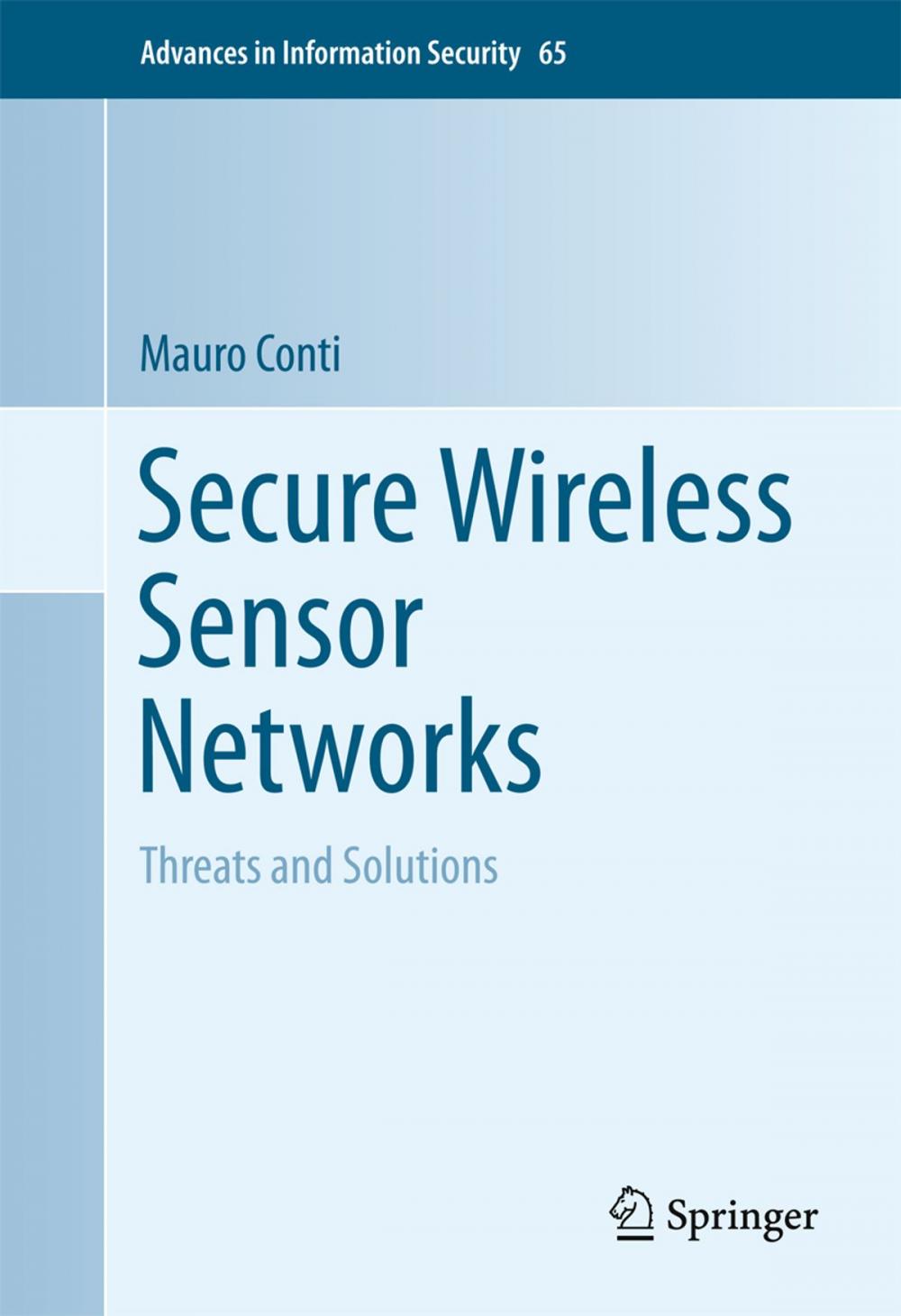 Big bigCover of Secure Wireless Sensor Networks