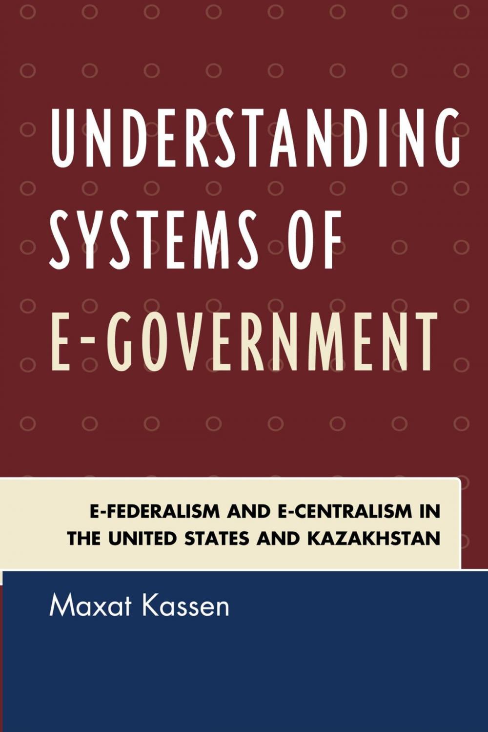 Big bigCover of Understanding Systems of e-Government