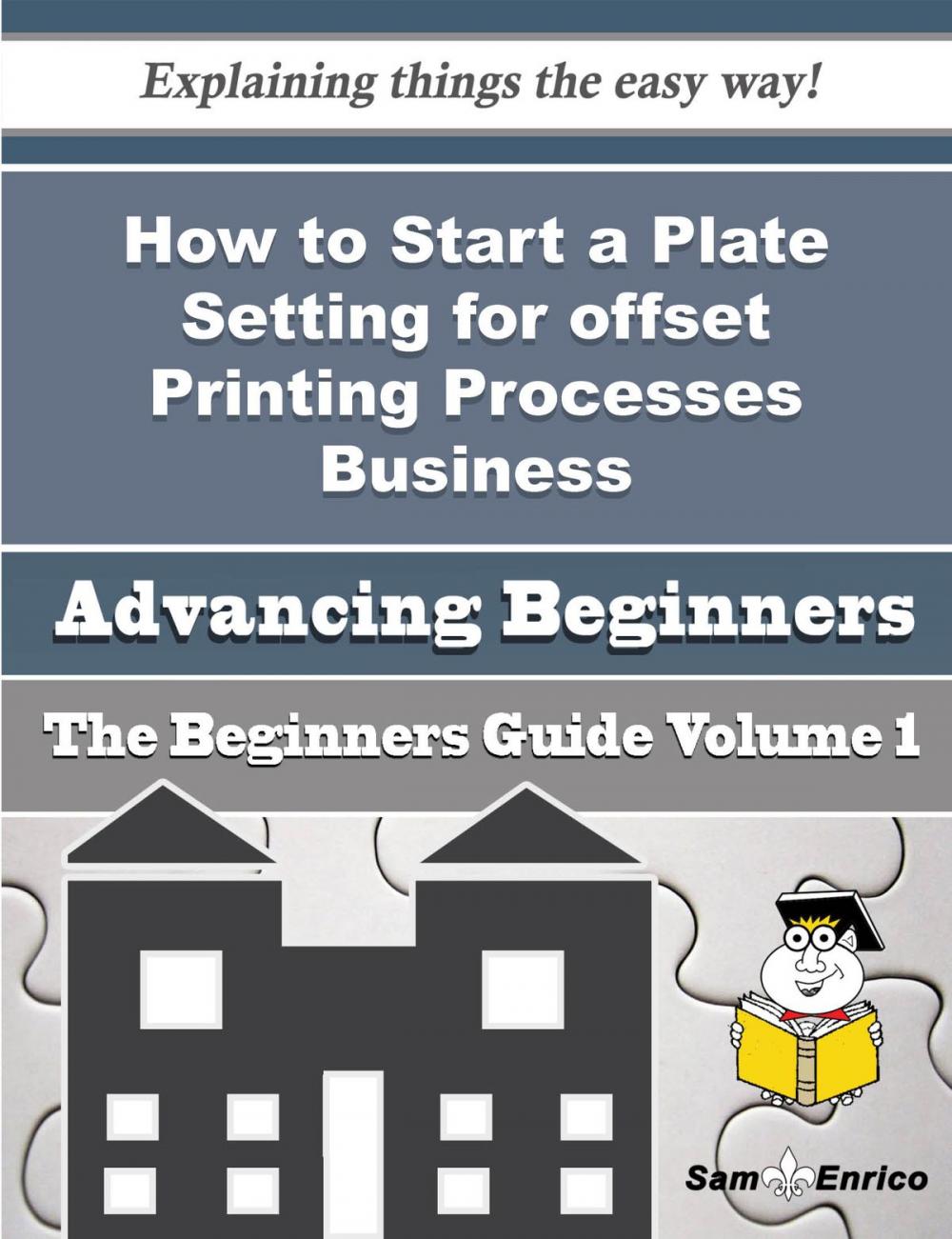 Big bigCover of How to Start a Plate Setting for offset Printing Processes Business (Beginners Guide)