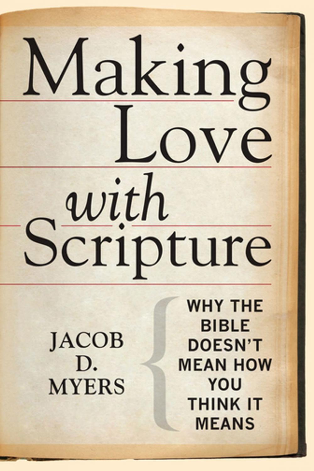 Big bigCover of Making Love with Scripture