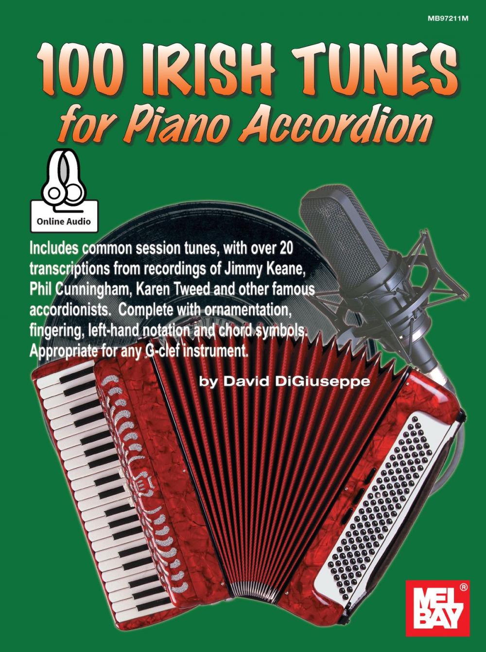 Big bigCover of 100 Irish Tunes for Piano Accordion