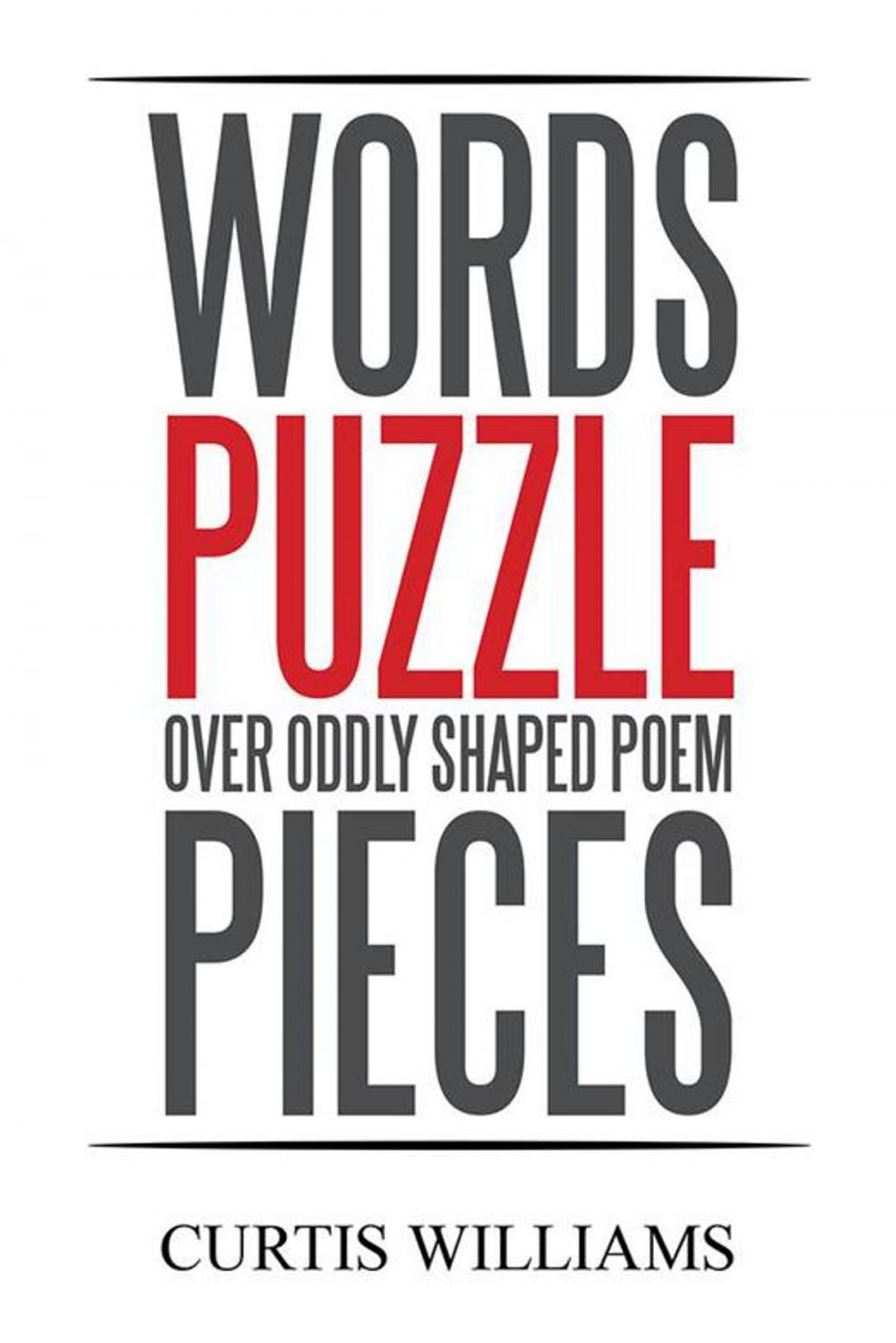 Big bigCover of Words Puzzle over Oddly Shaped Poem Pieces