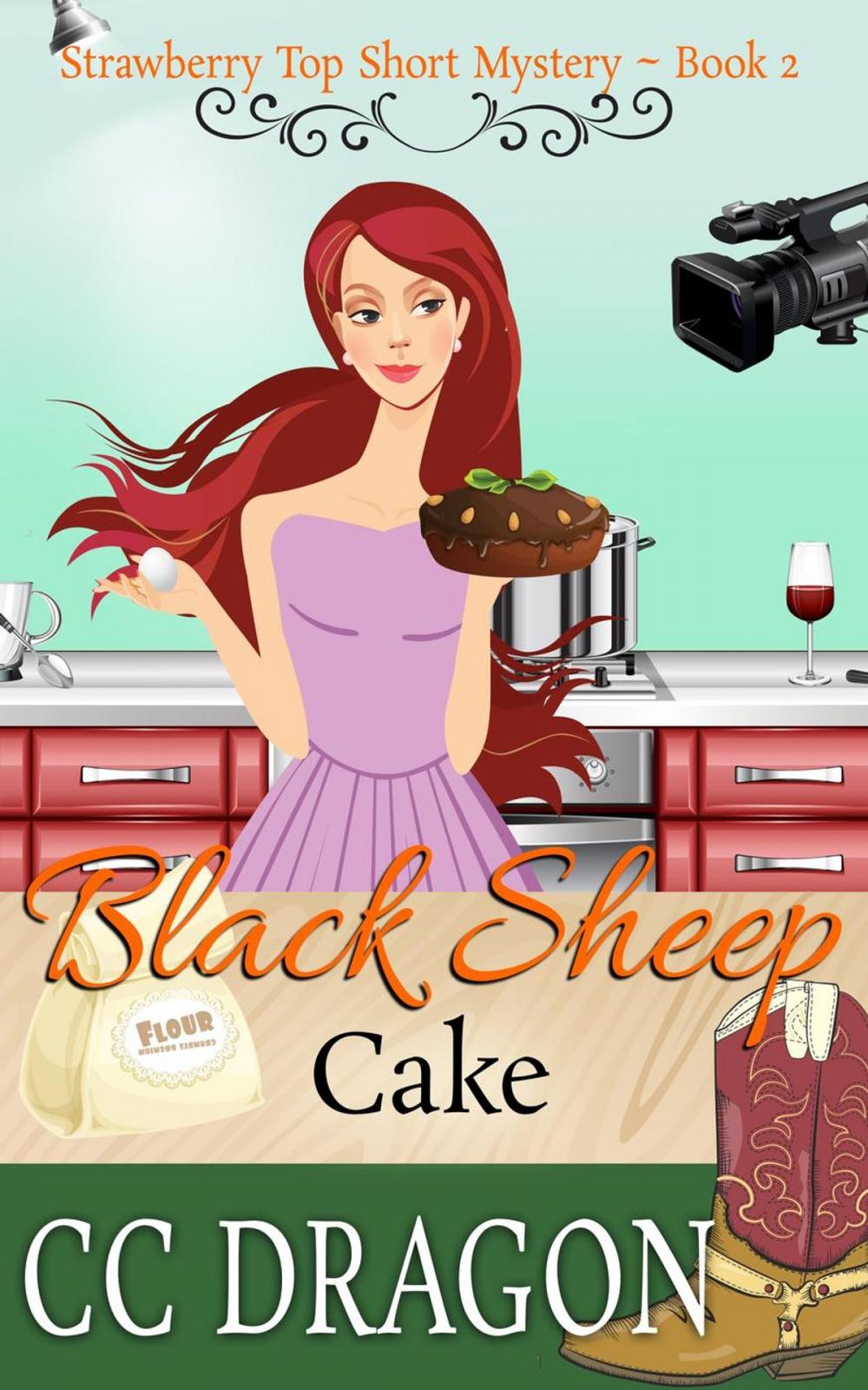 Big bigCover of Black Sheep Cake (Strawberry Top Short Mystery 2)