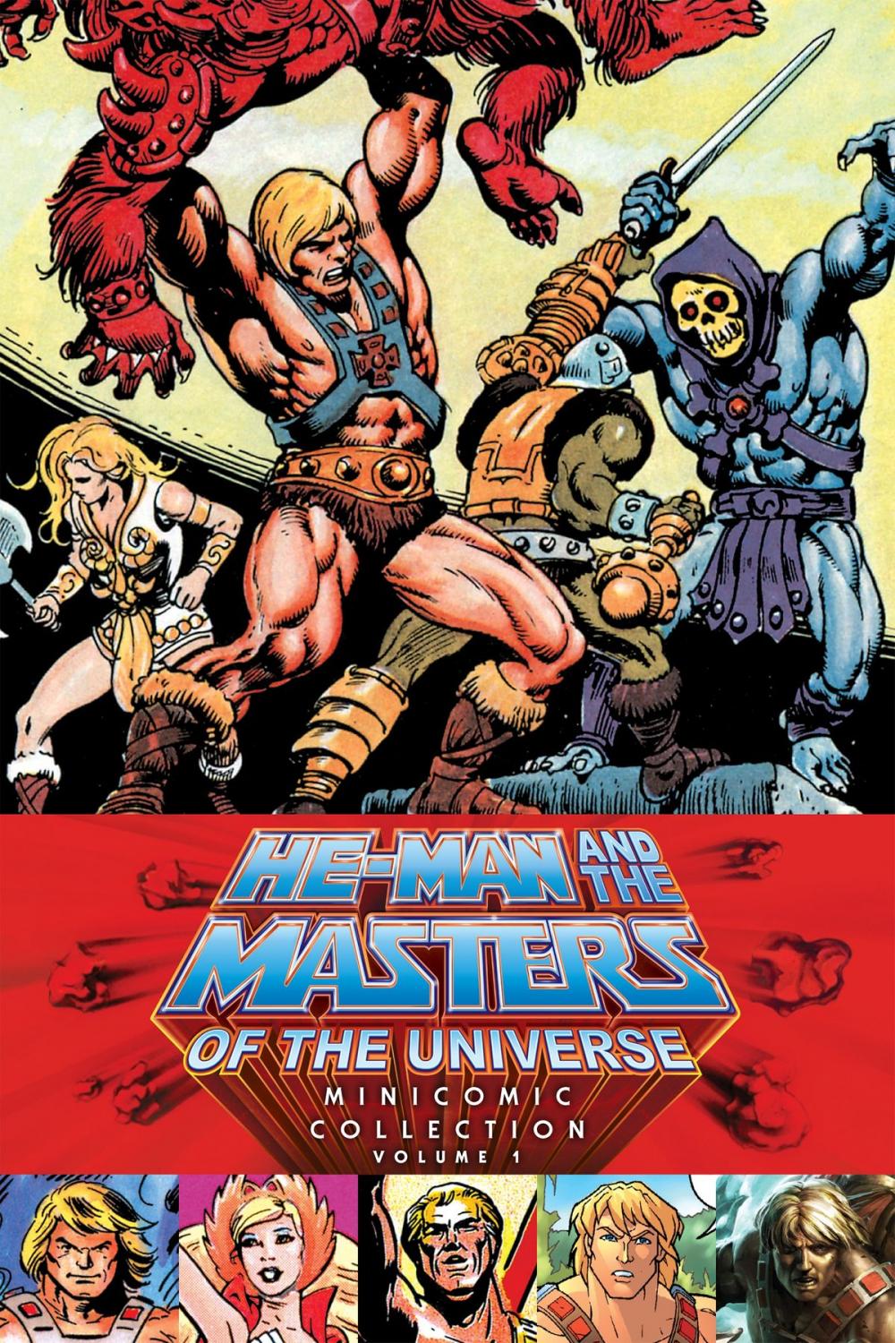 Big bigCover of He-Man and the Masters of the Universe Minicomic Collection Volume 1