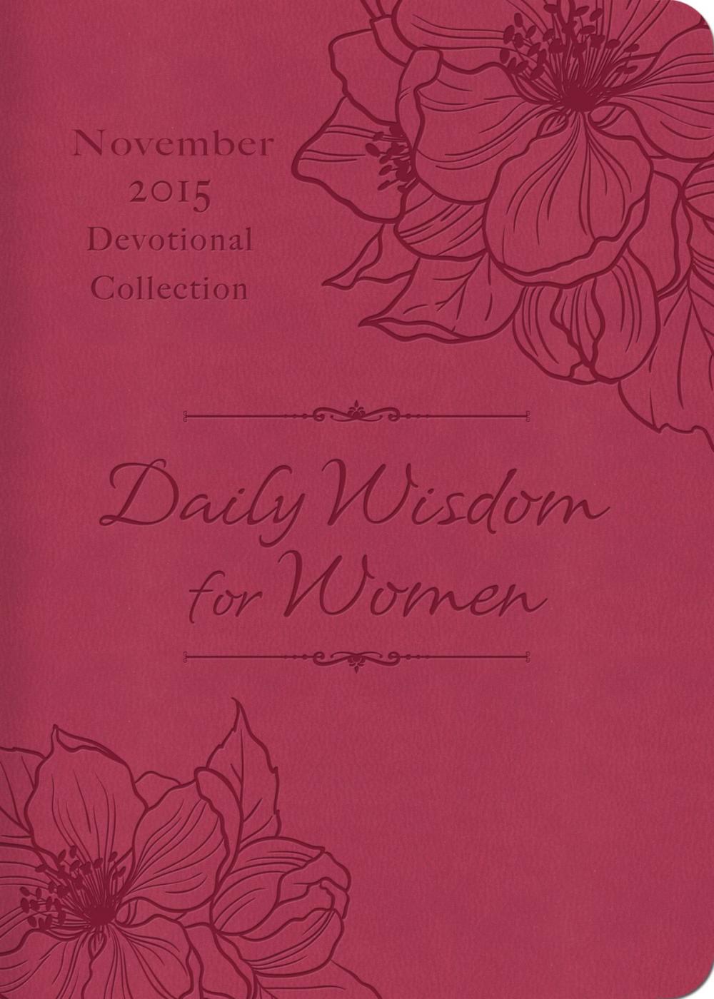 Big bigCover of Daily Wisdom for Women 2015 Devotional Collection - November