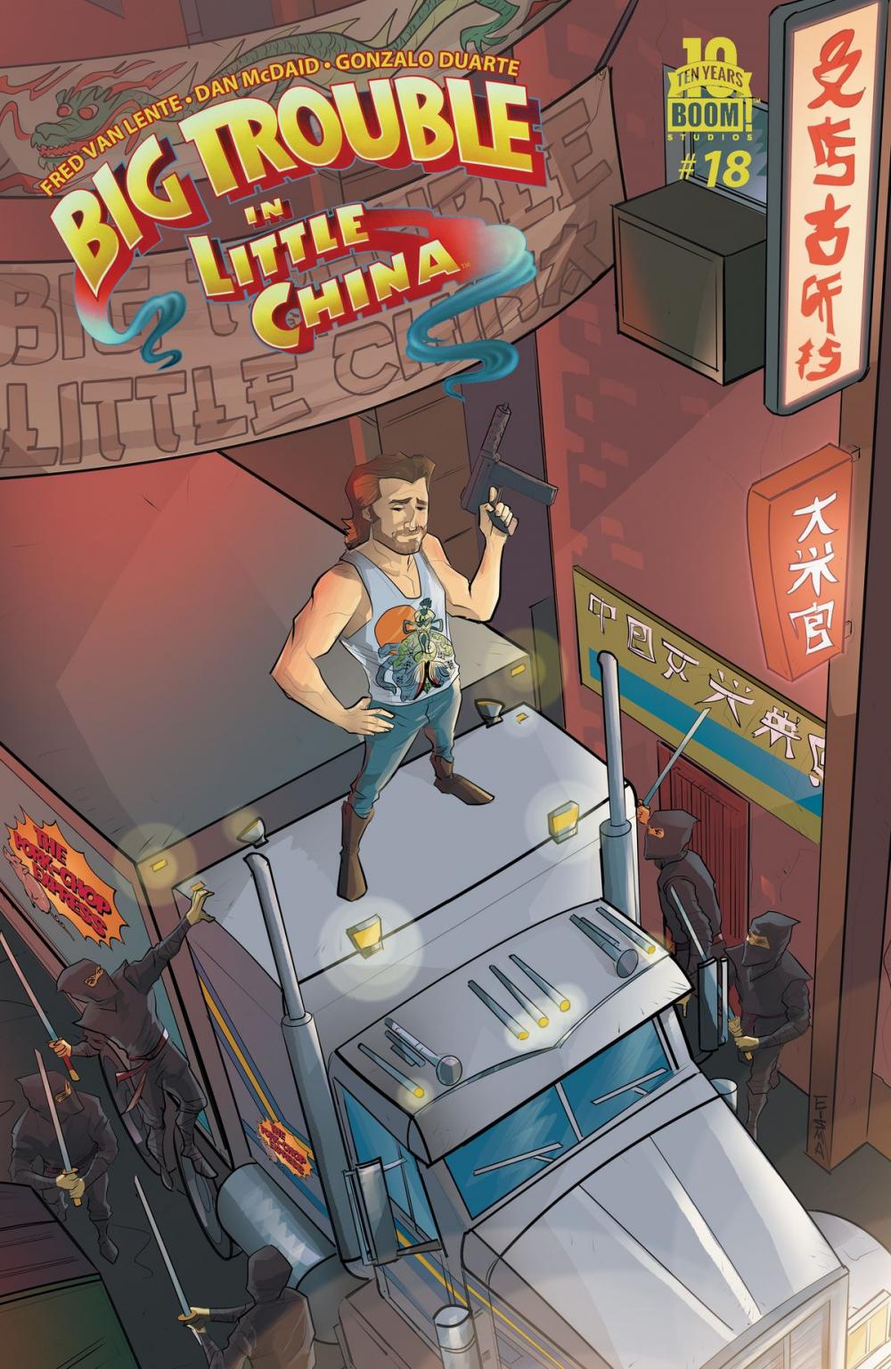 Big bigCover of Big Trouble in Little China #18