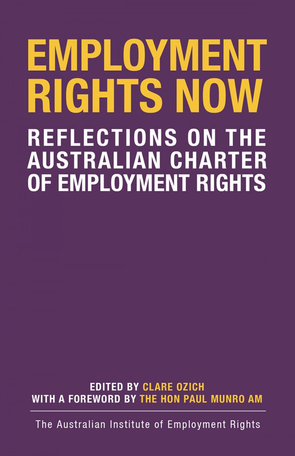 Big bigCover of Employment Rights Now