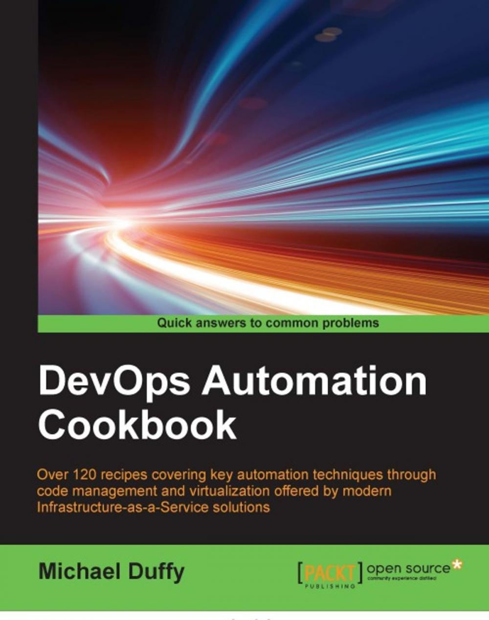 Big bigCover of DevOps Automation Cookbook