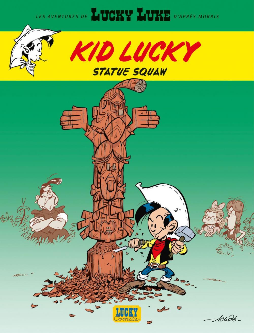 Big bigCover of Les aventures de Kid Lucky d'après Morris - Tome 3 - Statue squaw