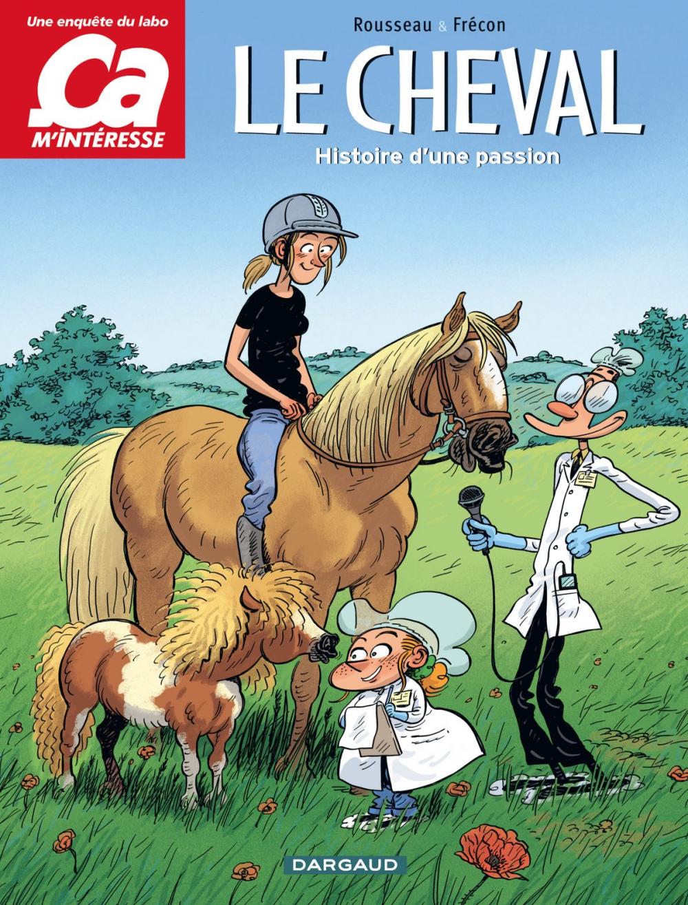 Big bigCover of Ça m'intéresse - Tome 2 - Le Cheval