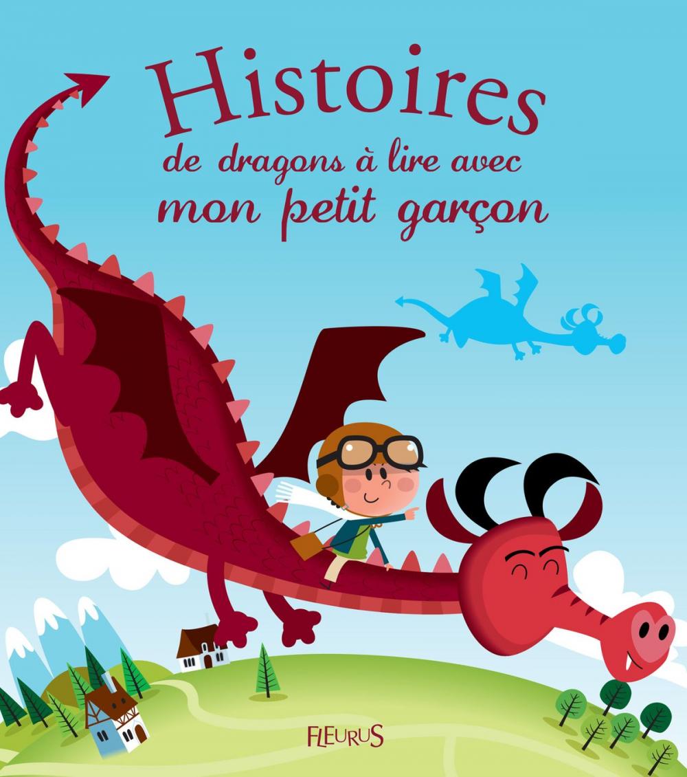 Big bigCover of Histoires de dragons à lire avec mon petit garçon