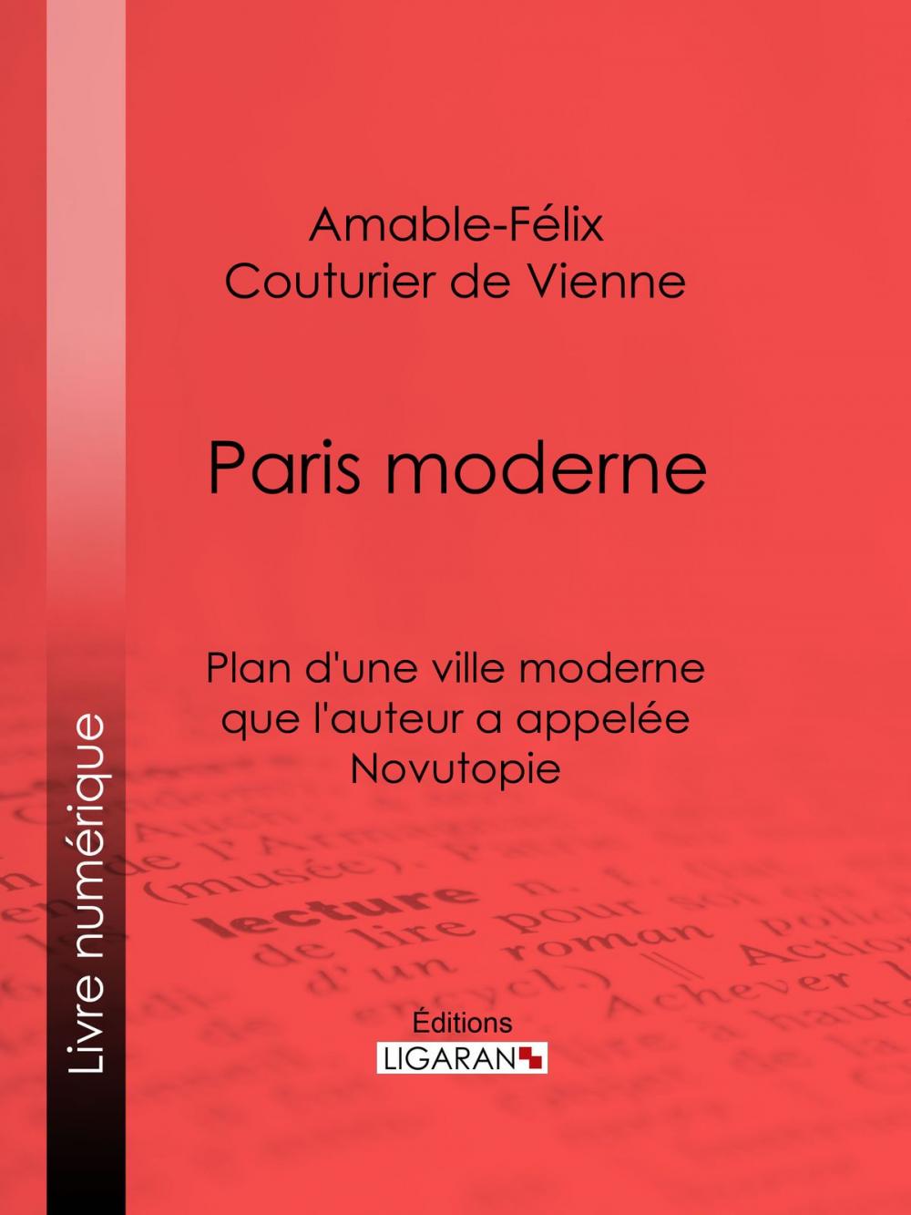 Big bigCover of Paris moderne