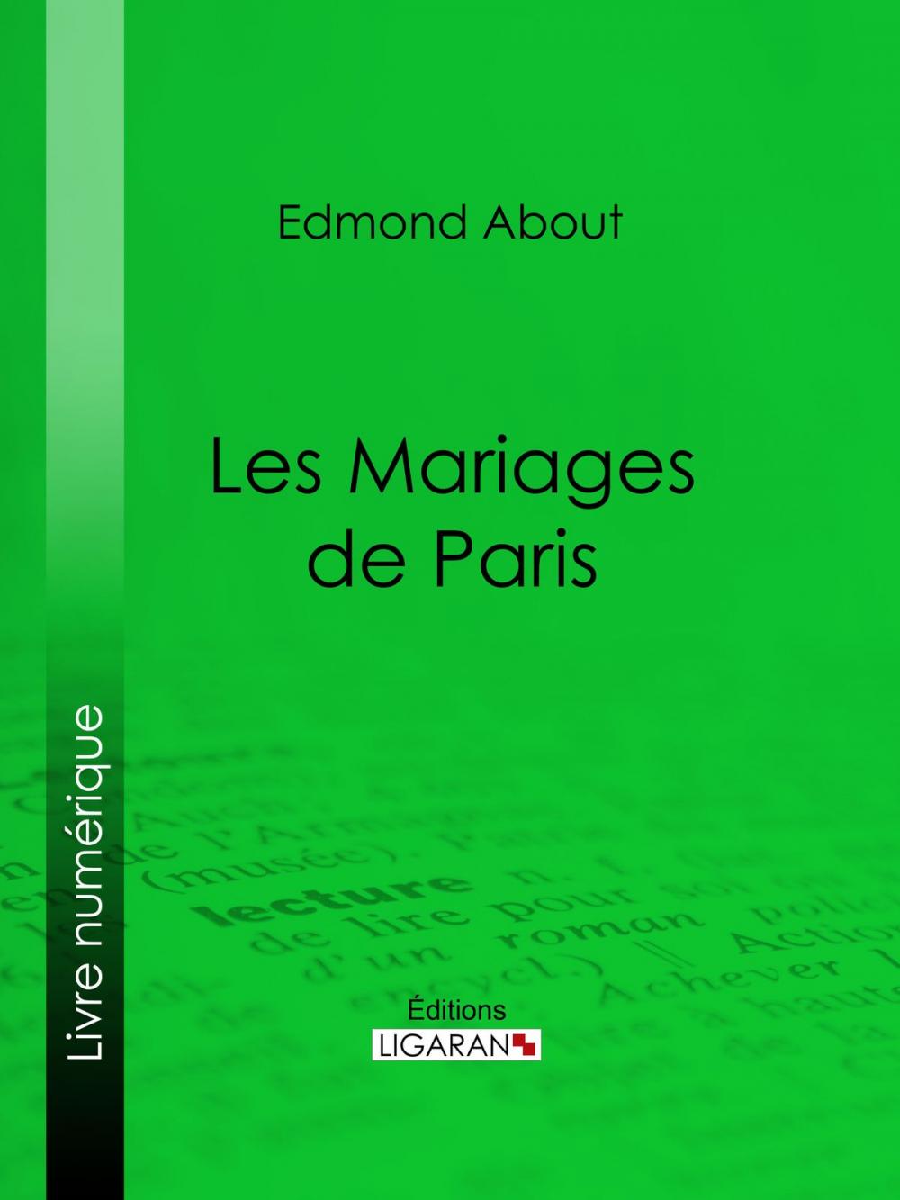 Big bigCover of Les Mariages de Paris