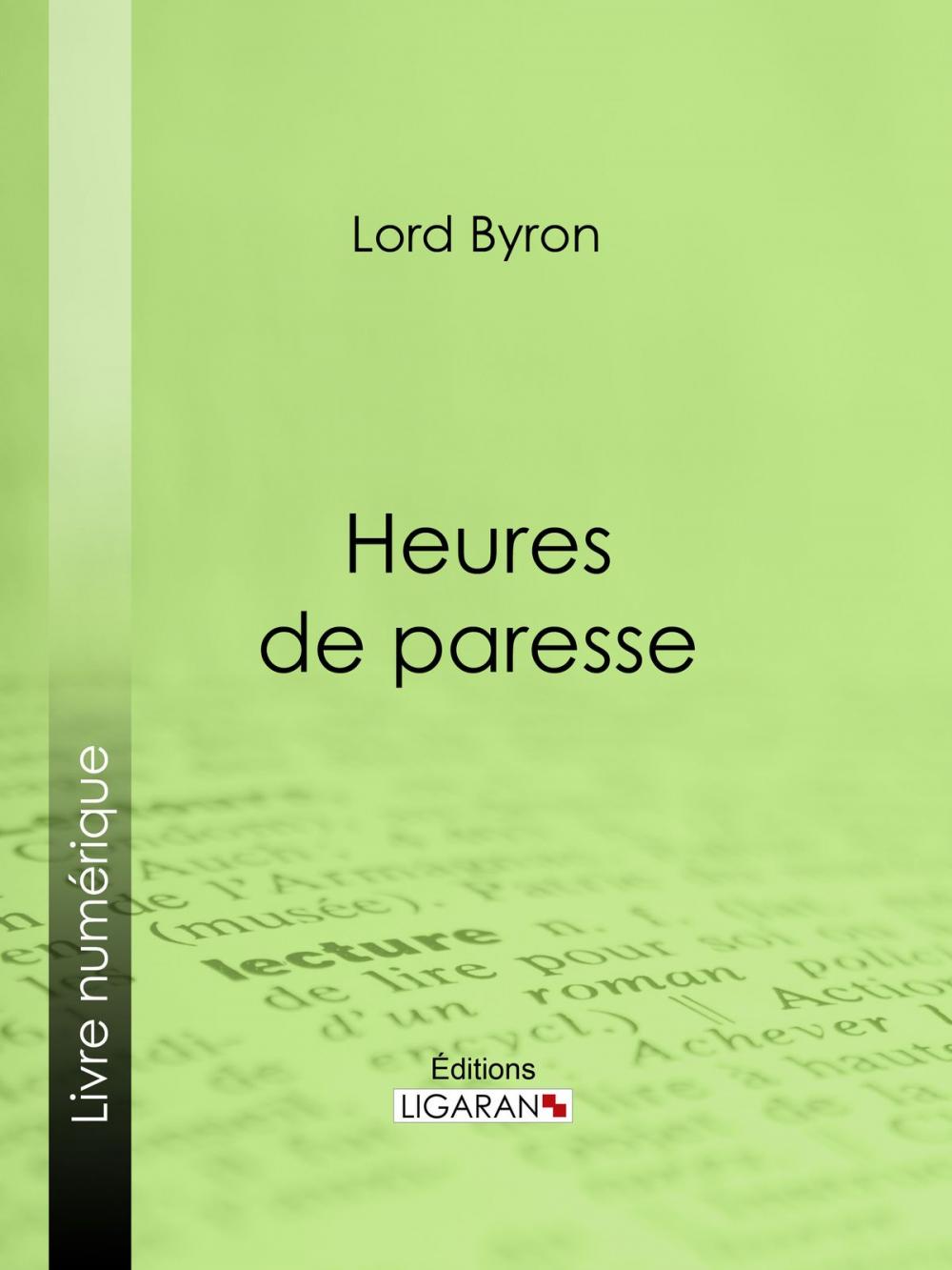 Big bigCover of Heures de paresse