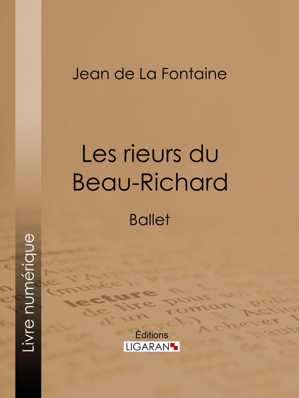 Big bigCover of Les rieurs du Beau-Richard