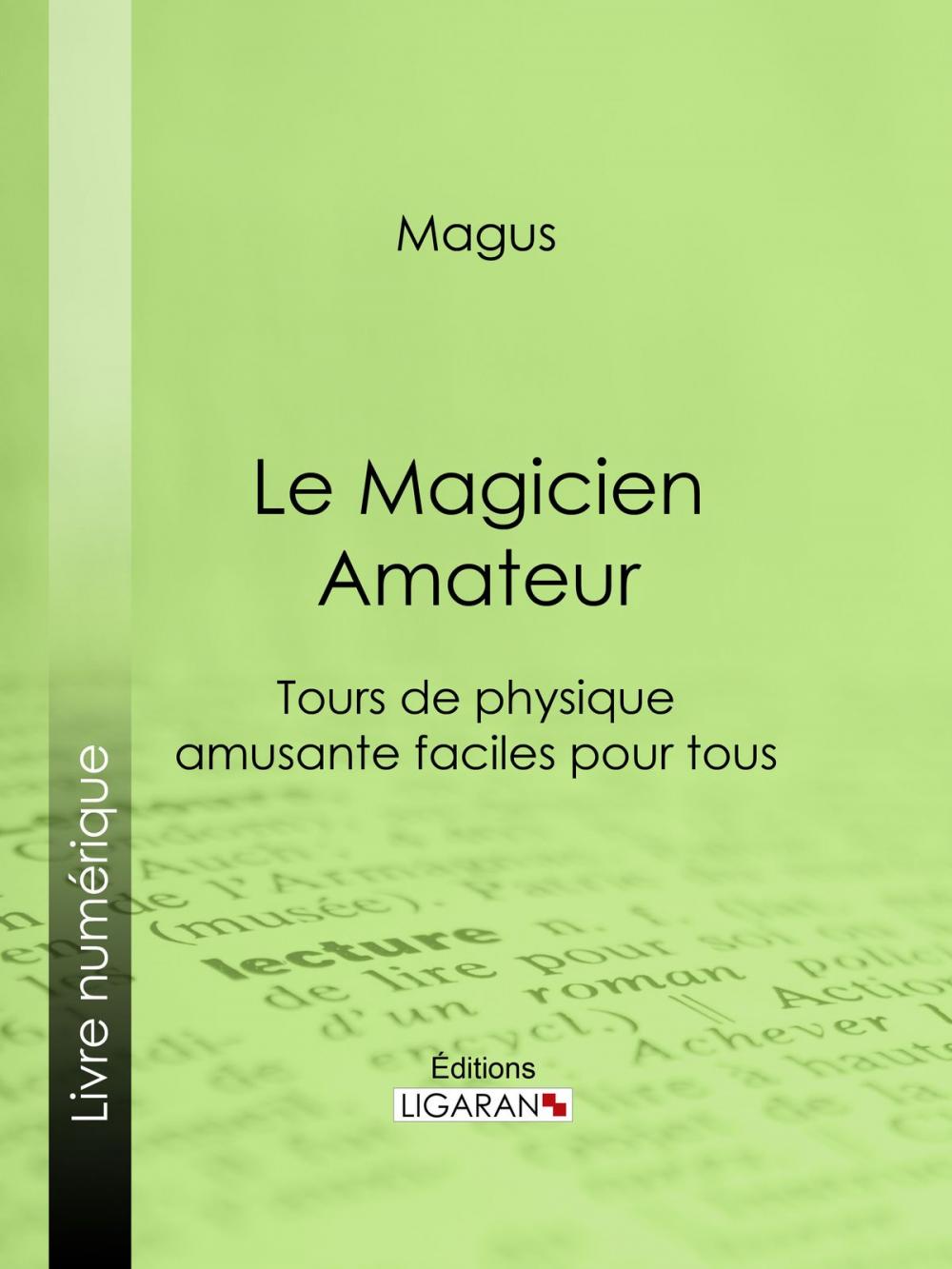 Big bigCover of Le Magicien Amateur