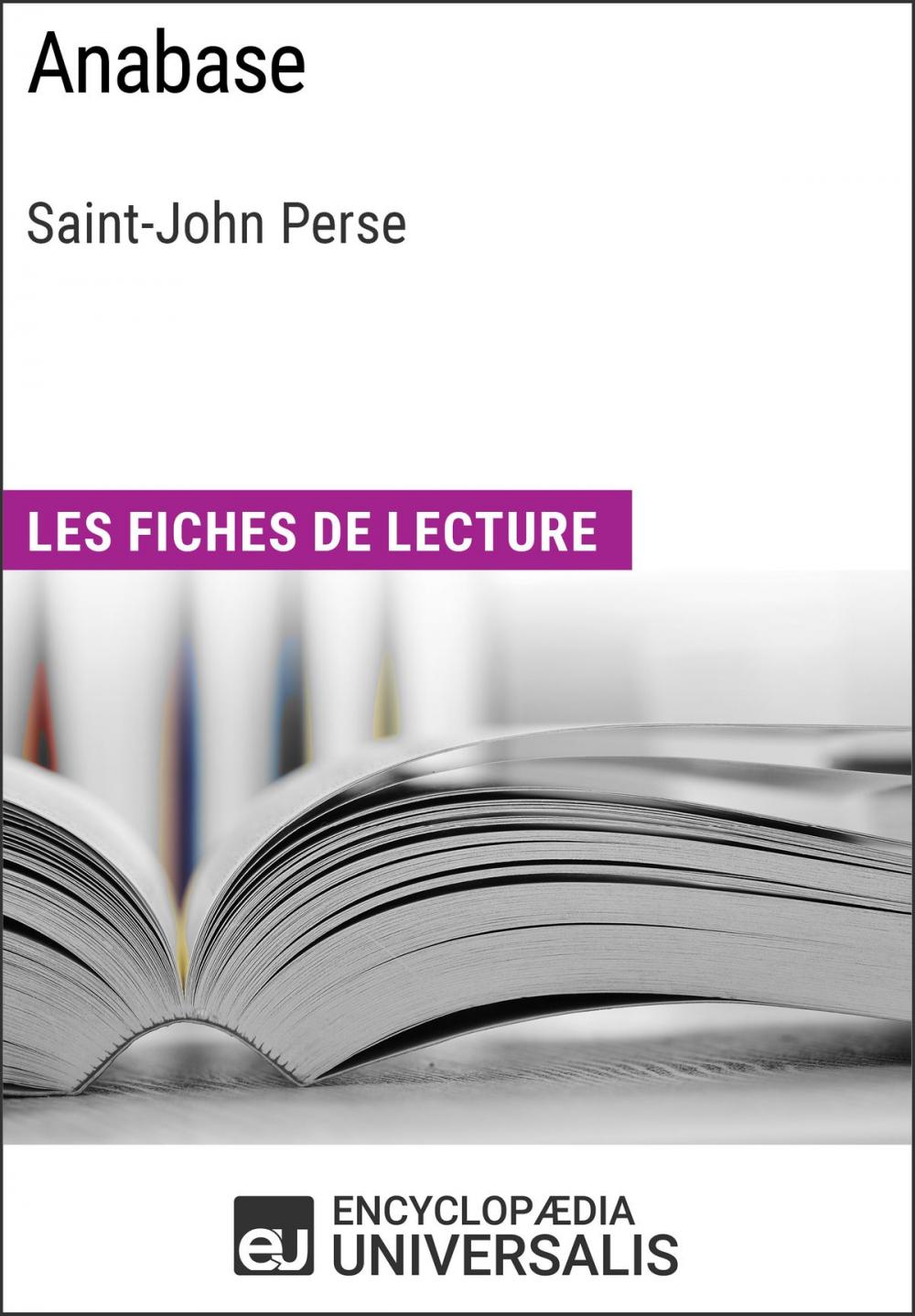 Big bigCover of Anabase de Saint-John Perse