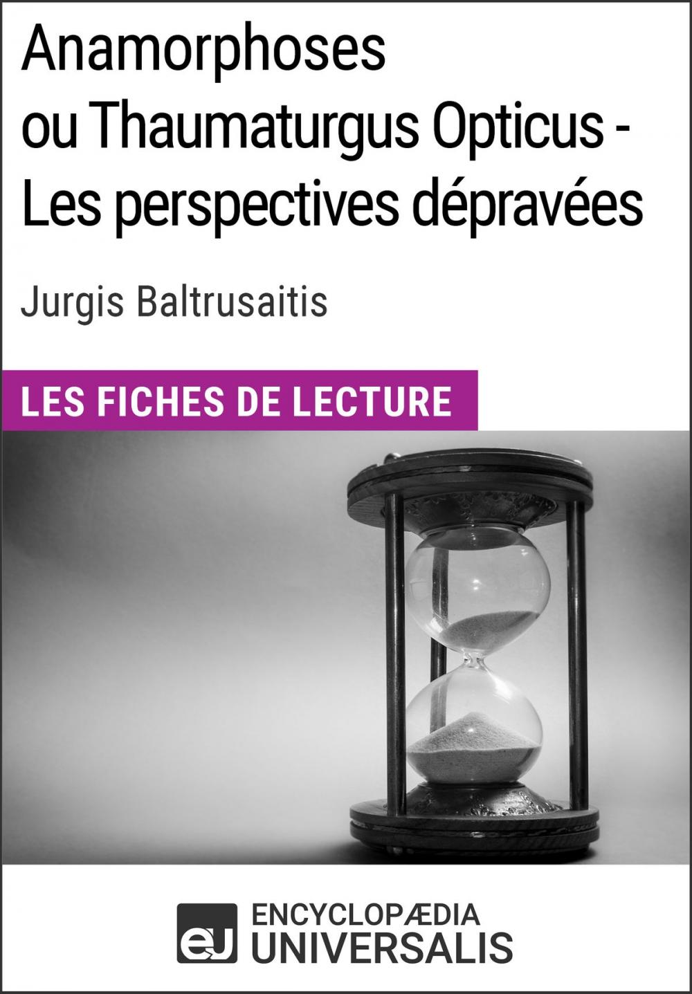 Big bigCover of Anamorphoses ou Thaumaturgus Opticus - Les perspectives dépravées de Jurgis Baltrusaitis