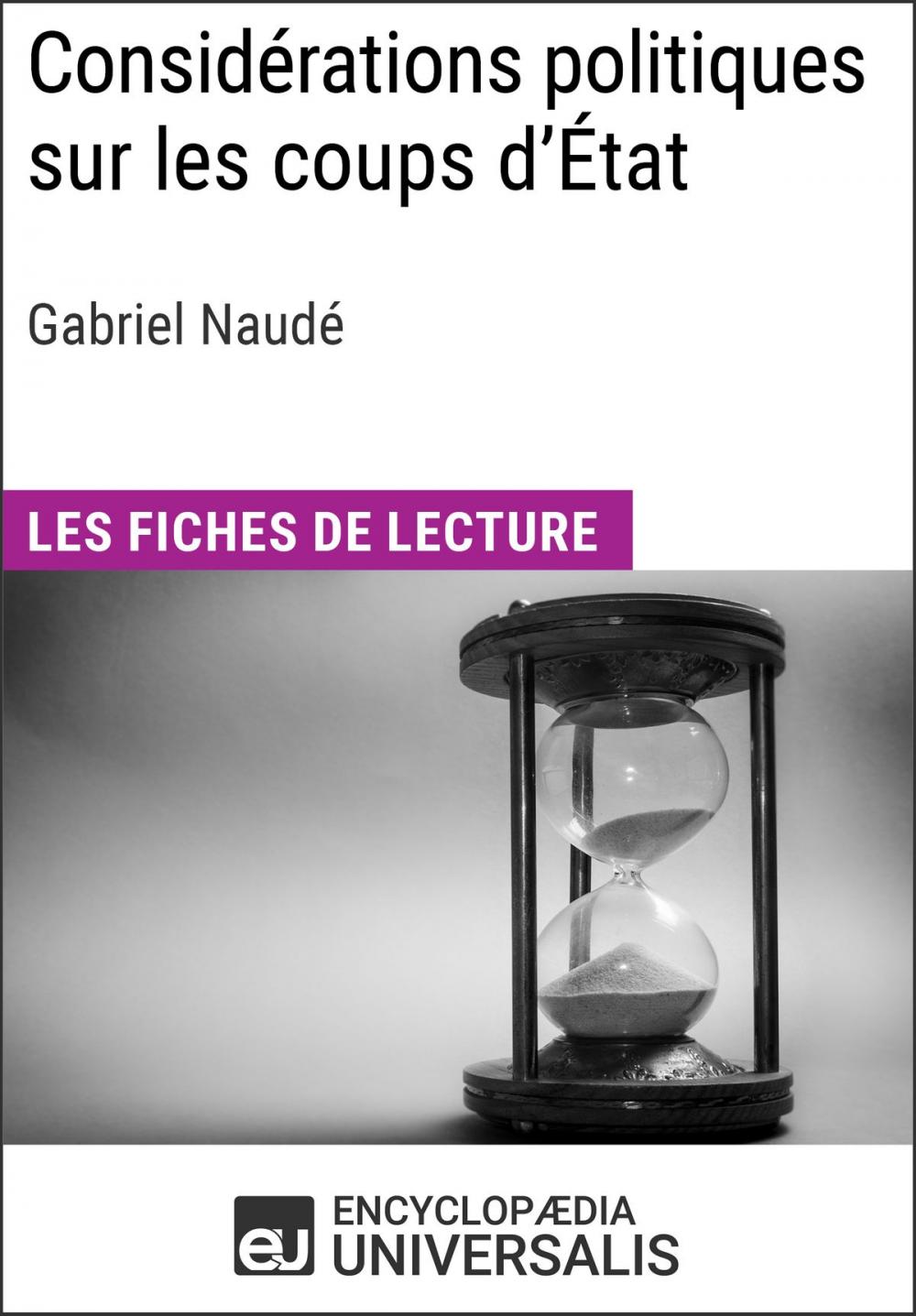 Big bigCover of Considérations politiques sur les coups d'État de Gabriel Naudé