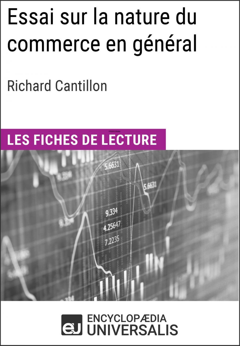 Big bigCover of Essai sur la nature du commerce en général de Richard Cantillon