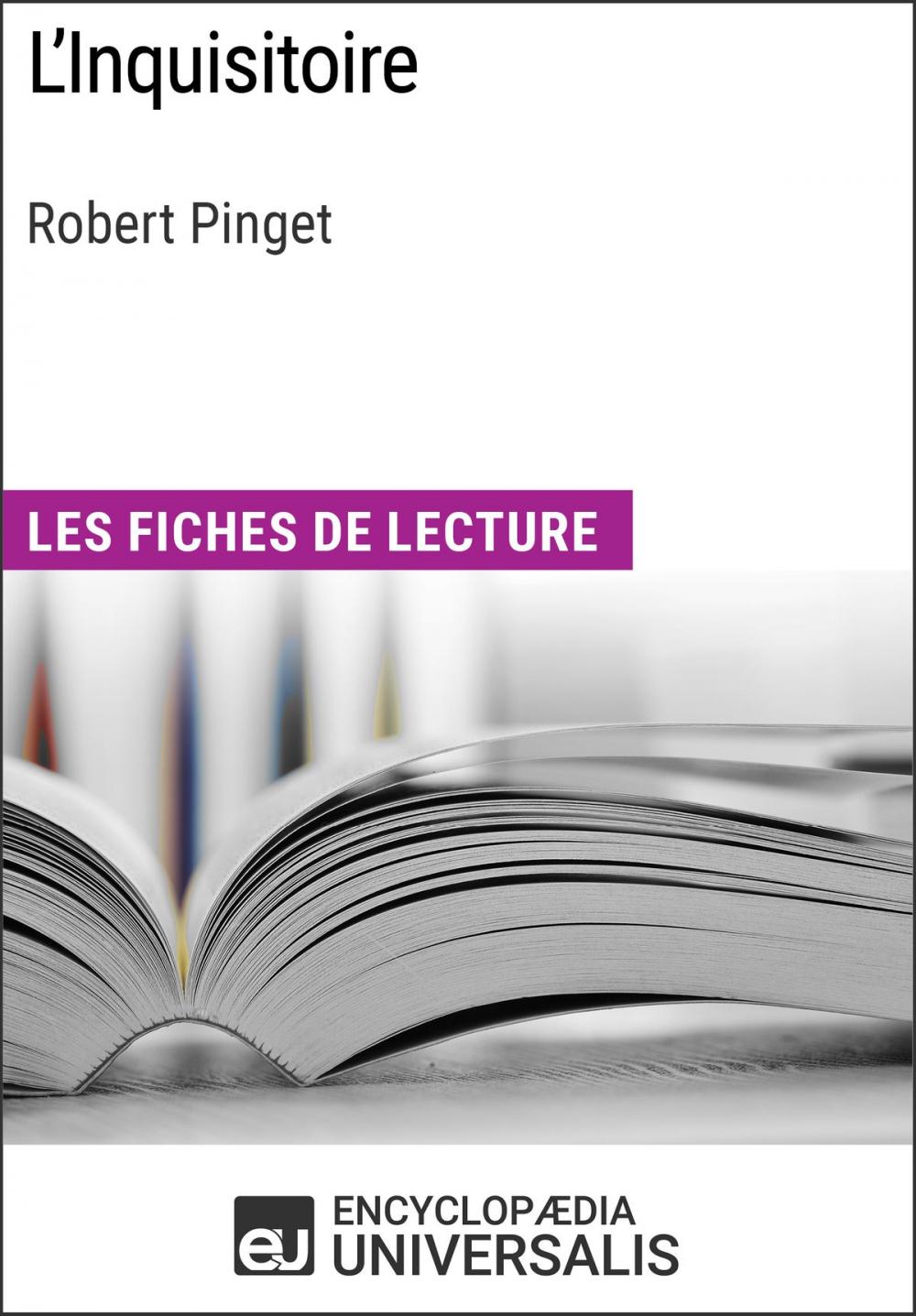 Big bigCover of L'Inquisitoire de Robert Pinget