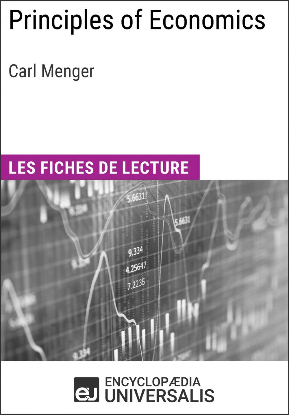 Big bigCover of Principles of Economics de Carl Menger