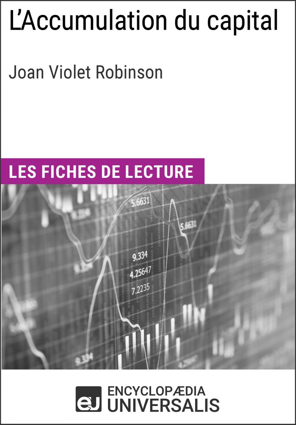 Big bigCover of L'Accumulation du capital de Joan Violet Robinson