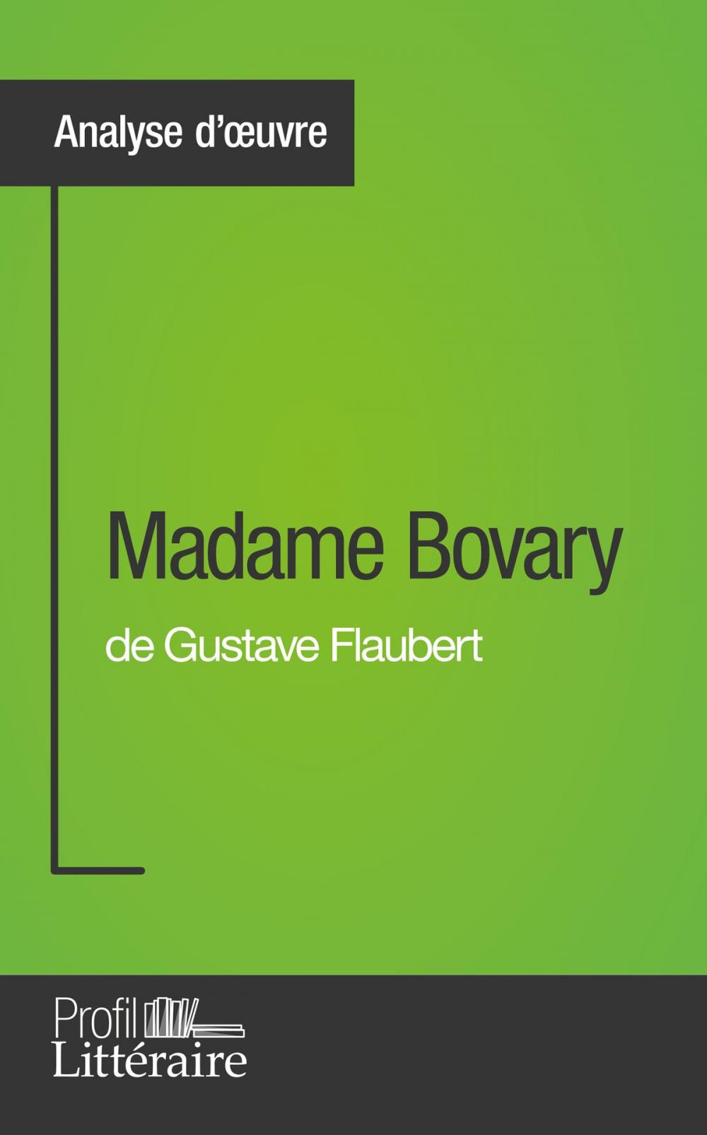 Big bigCover of Madame Bovary de Gustave Flaubert (Analyse approfondie)