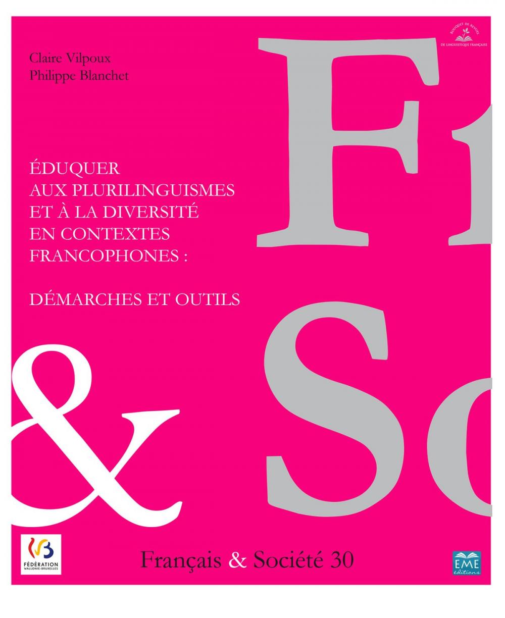 Big bigCover of Éduquer aux plurilinguismes et à la diversité en contextes francophones : démarches et outils