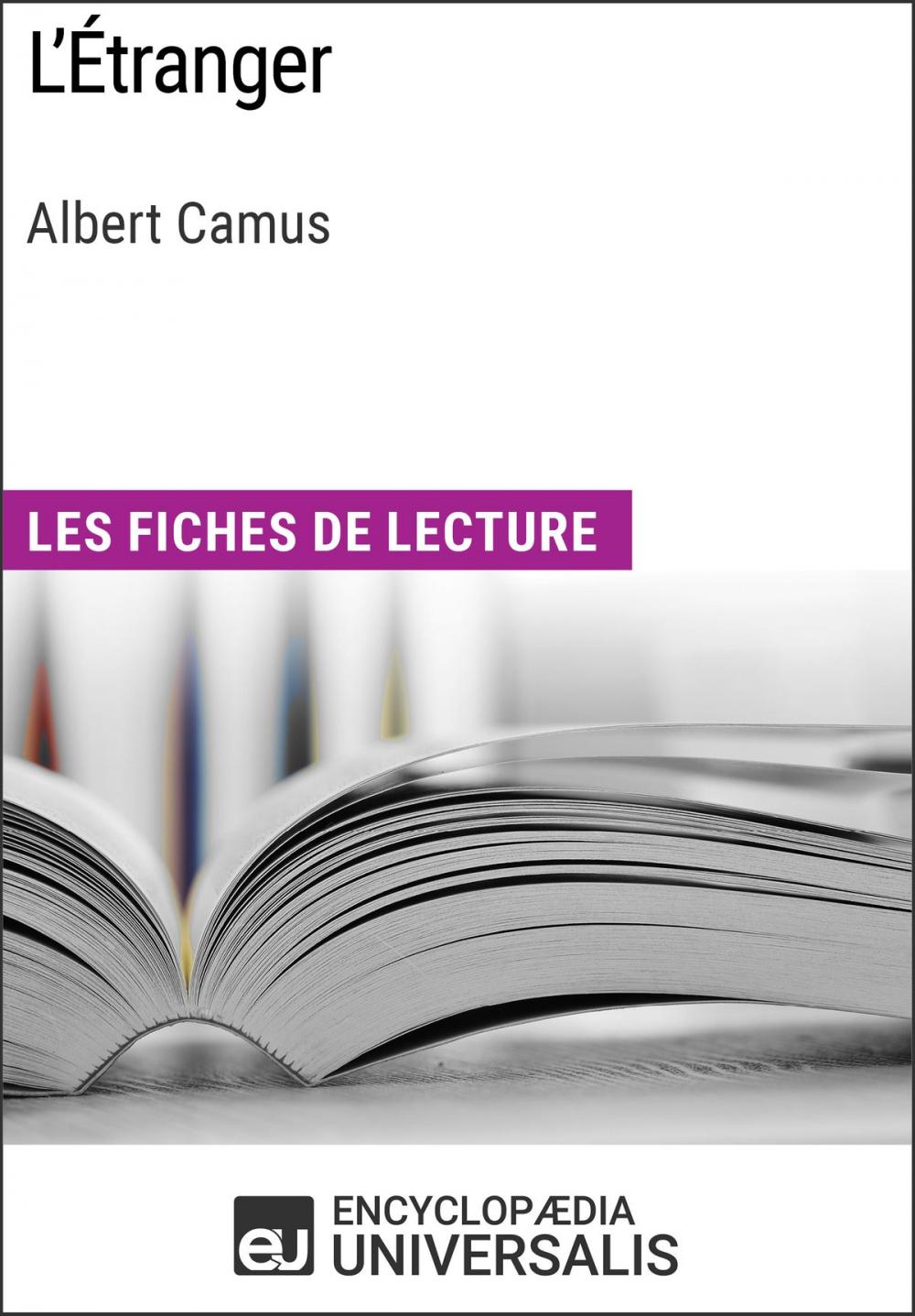 Big bigCover of L'Étranger d'Albert Camus