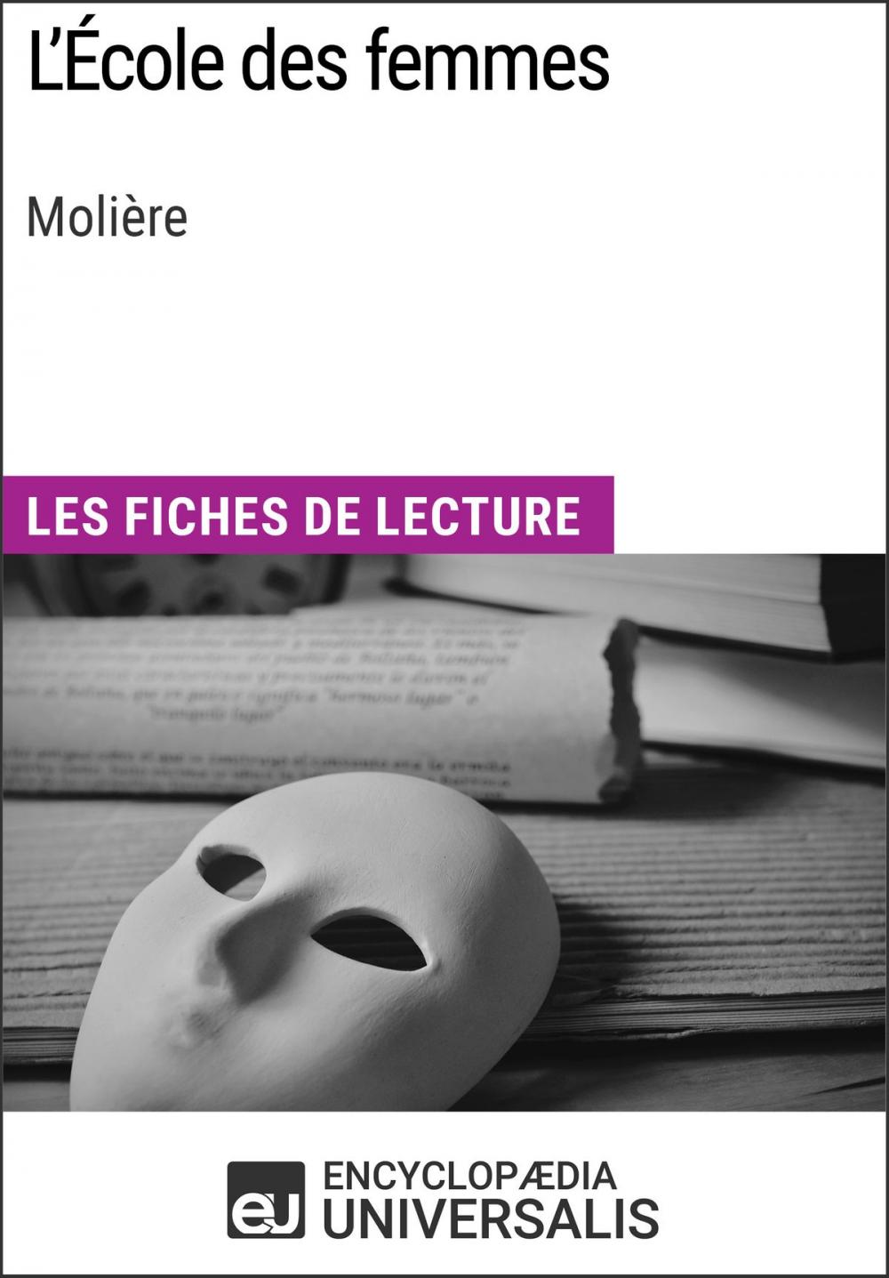 Big bigCover of L'École des femmes de Molière