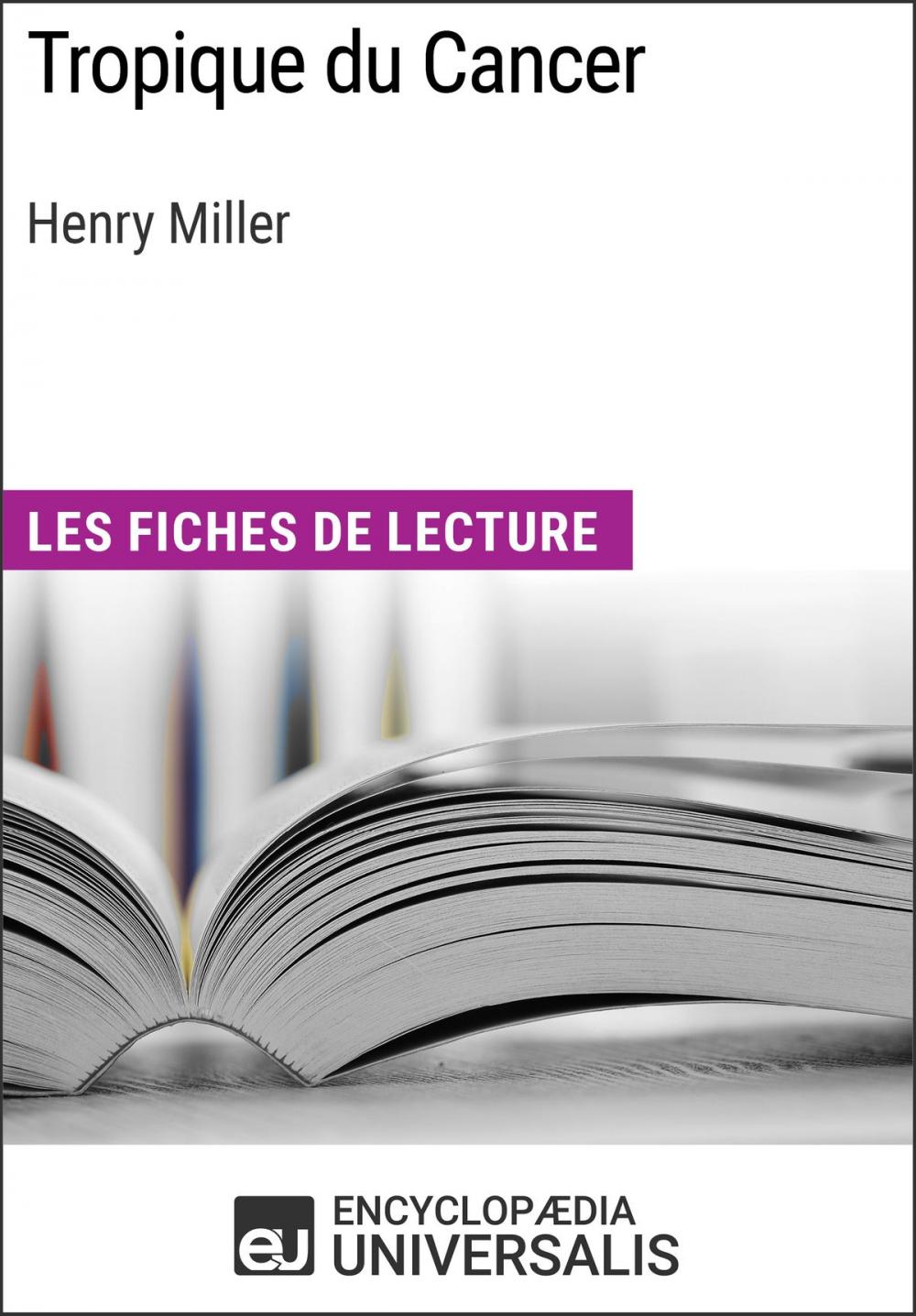 Big bigCover of Tropique du Cancer d'Henry Miller