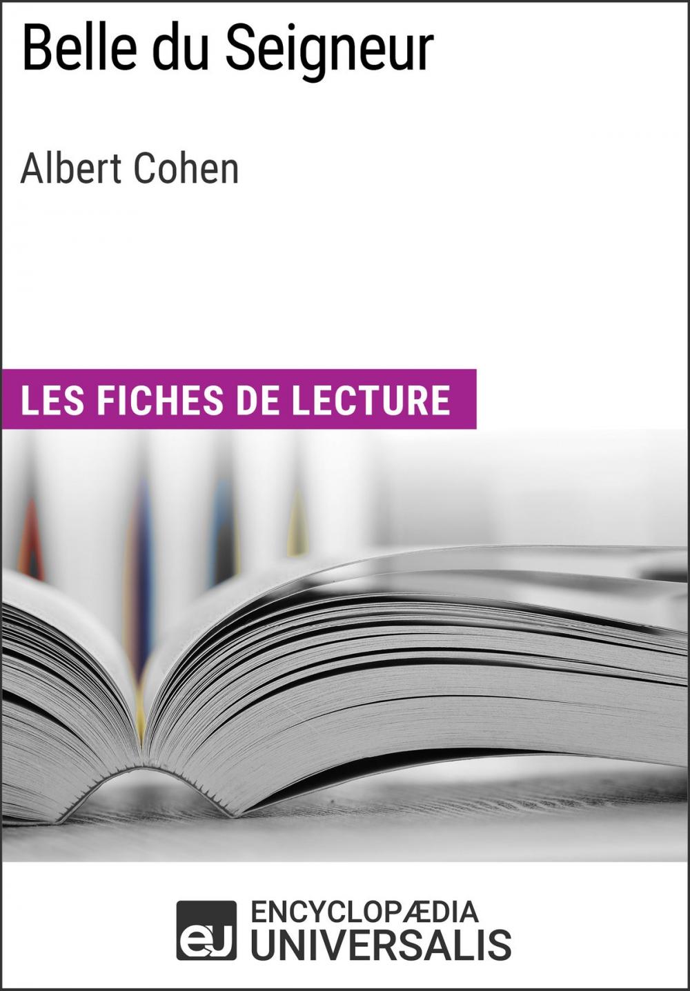 Big bigCover of Belle du Seigneur d'Albert Cohen