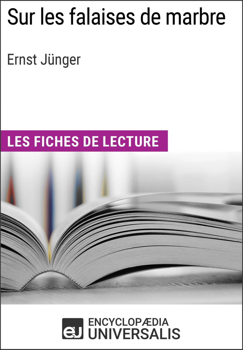 Big bigCover of Sur les falaises de marbre d'Ernst Jünger