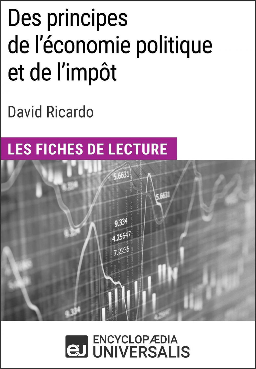 Big bigCover of Des principes de l'économie politique et de l'impôt de David Ricardo