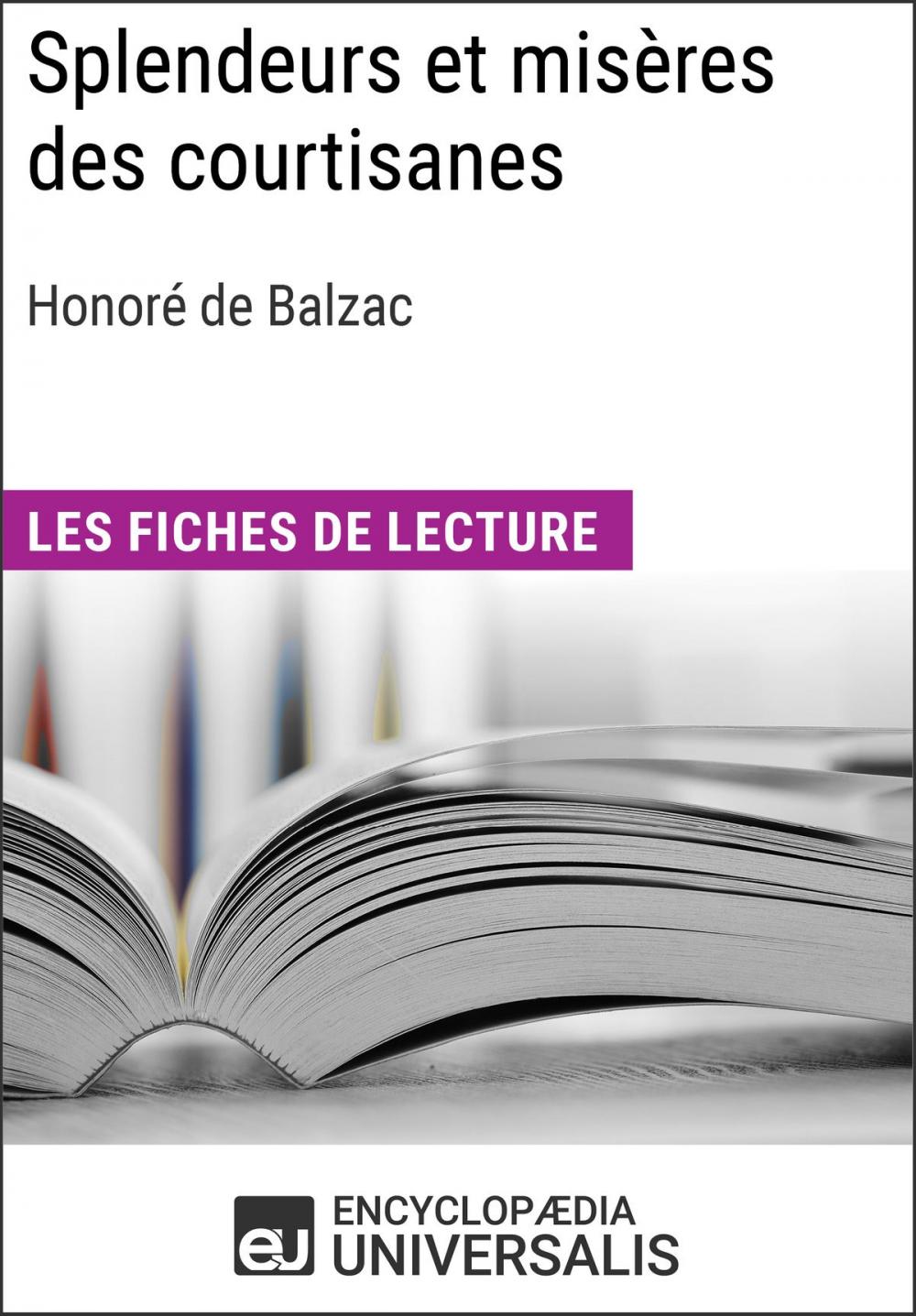 Big bigCover of Splendeurs et misères des courtisanes d'Honoré de Balzac