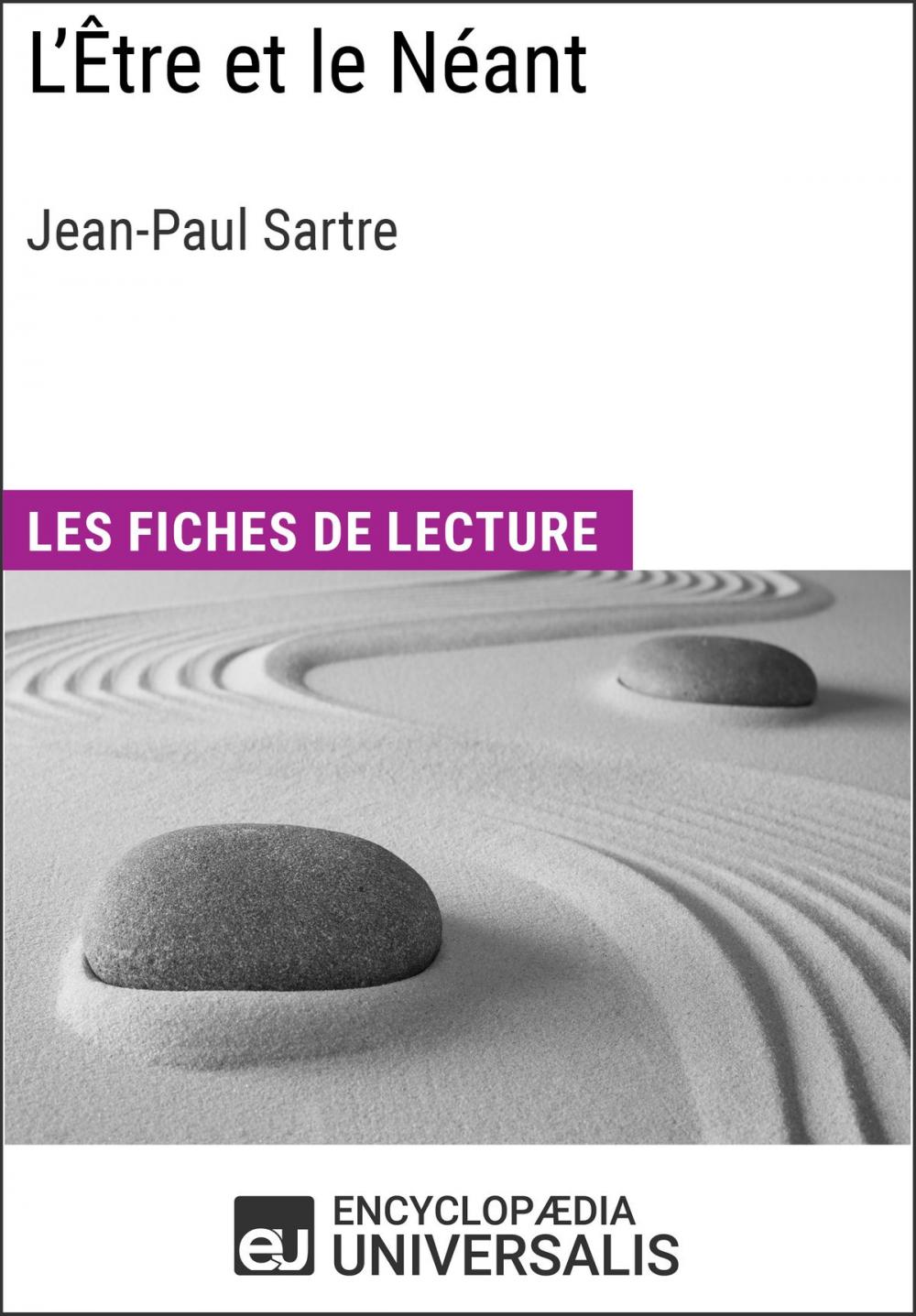 Big bigCover of L'Être et le Néant de Jean-Paul Sartre