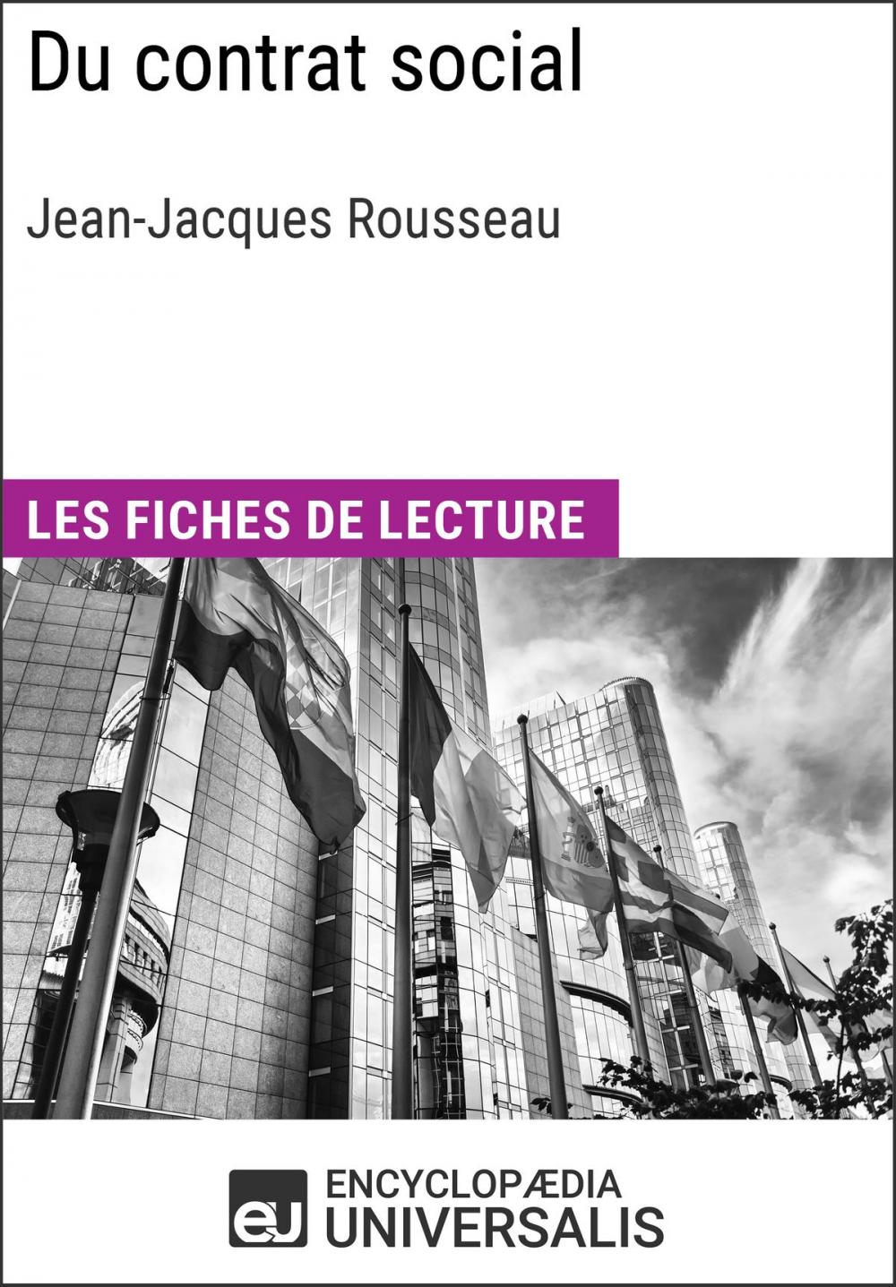 Big bigCover of Du contrat social de Jean-Jacques Rousseau