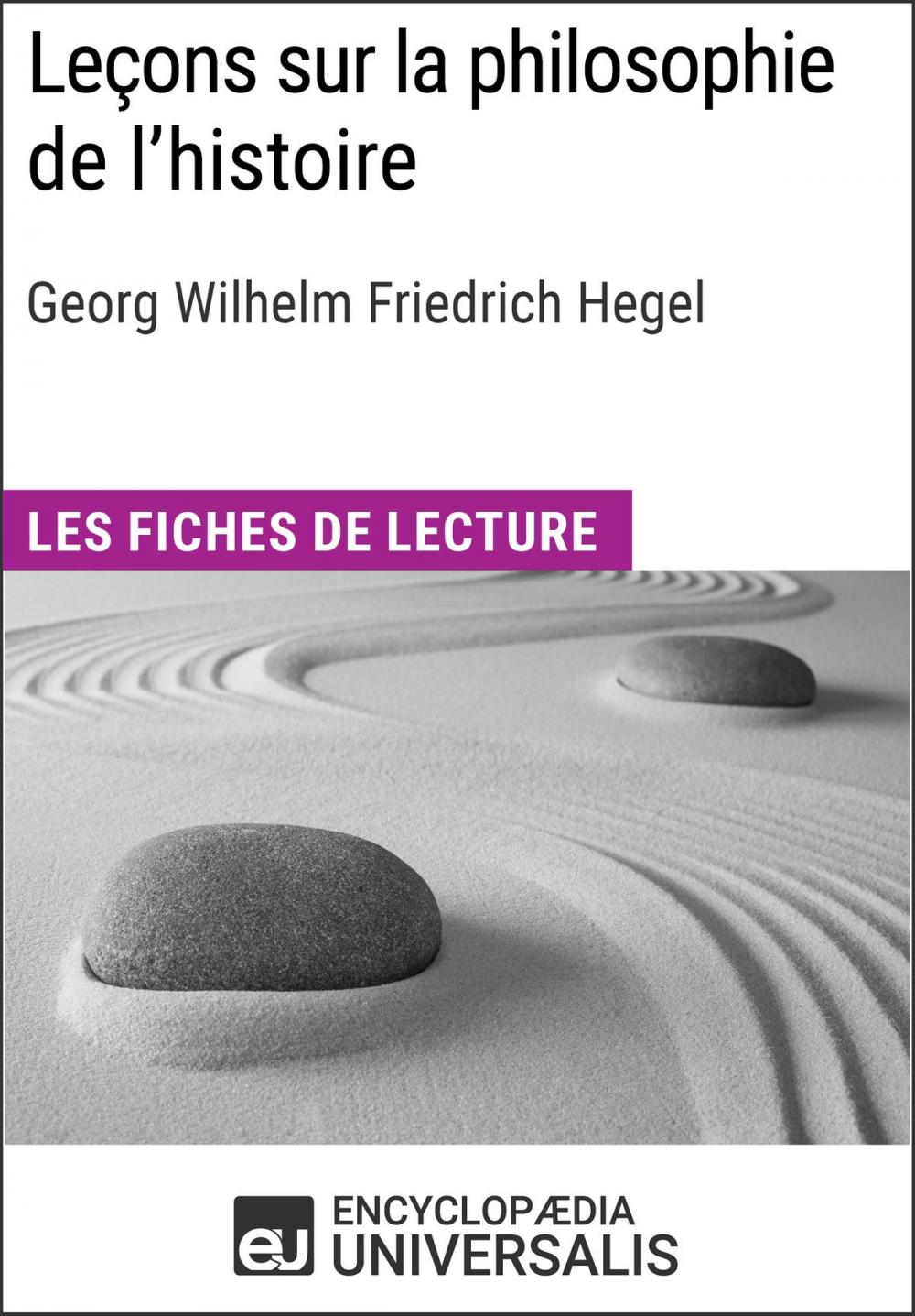 Big bigCover of Leçons sur la philosophie de l'histoire de Hegel