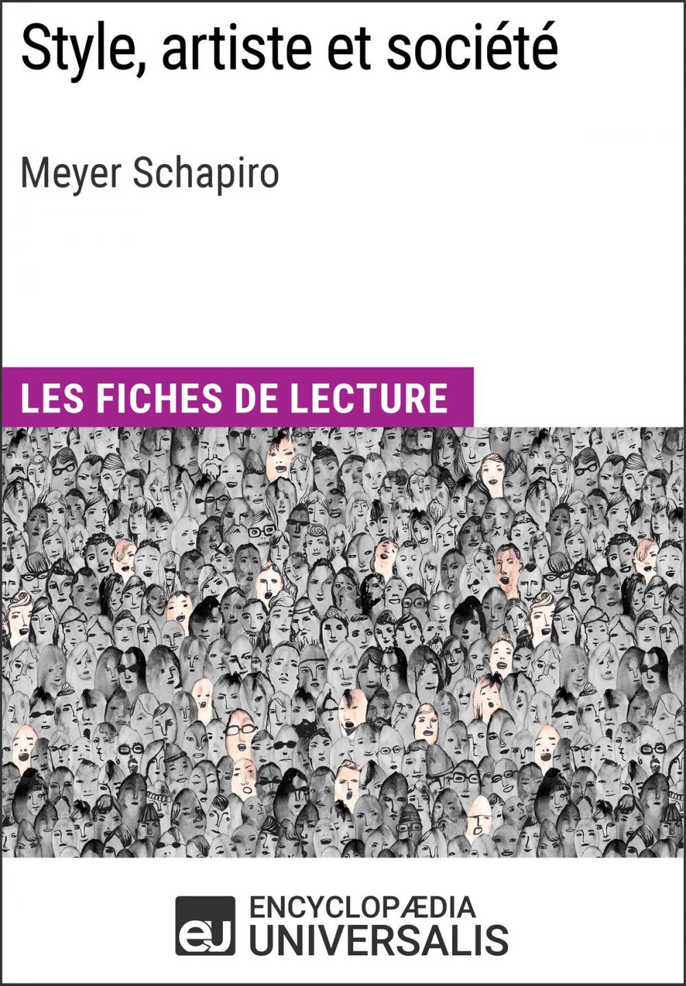 Big bigCover of Style, artiste et société de Meyer Schapiro