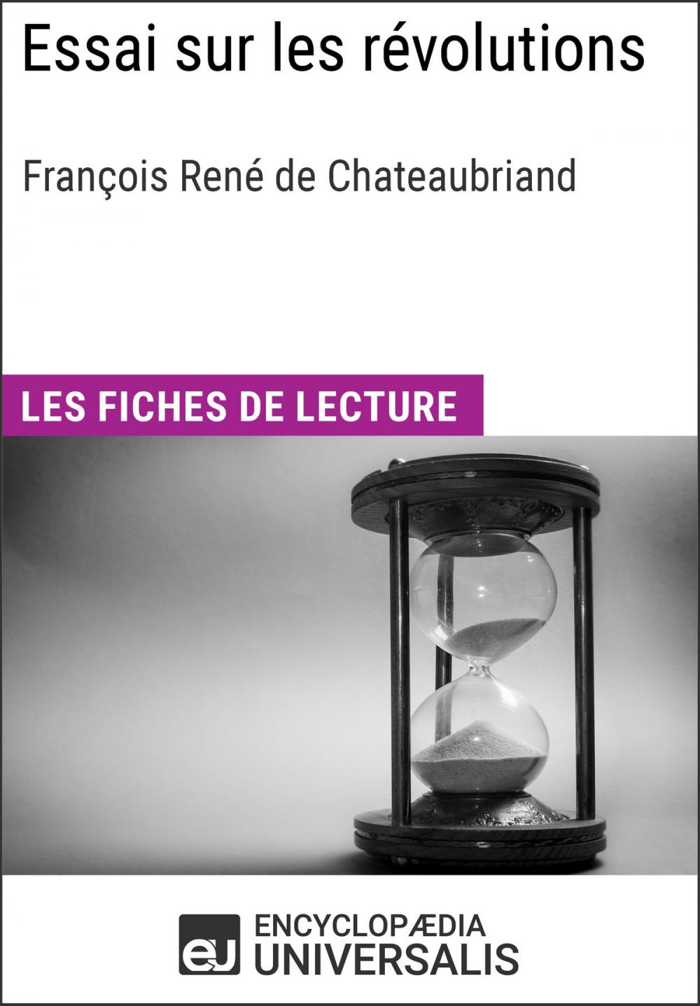 Big bigCover of Essai sur les révolutions de François René de Chateaubriand