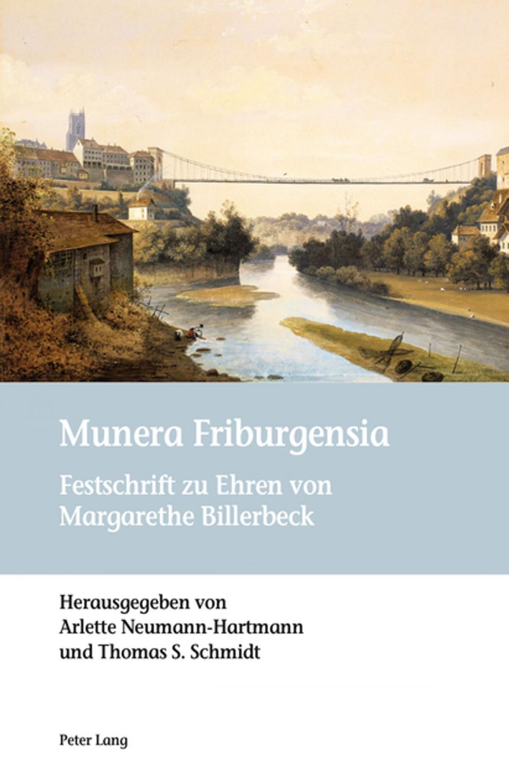 Big bigCover of Munera Friburgensia